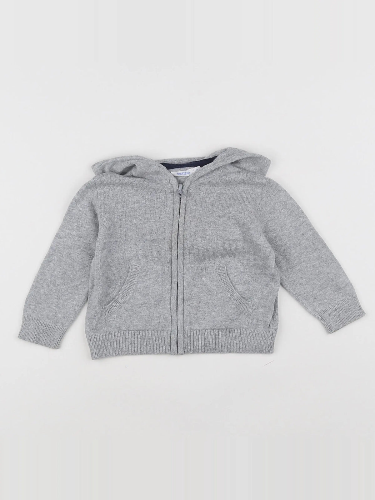 Boutchou - gilet Gris - 6 mois