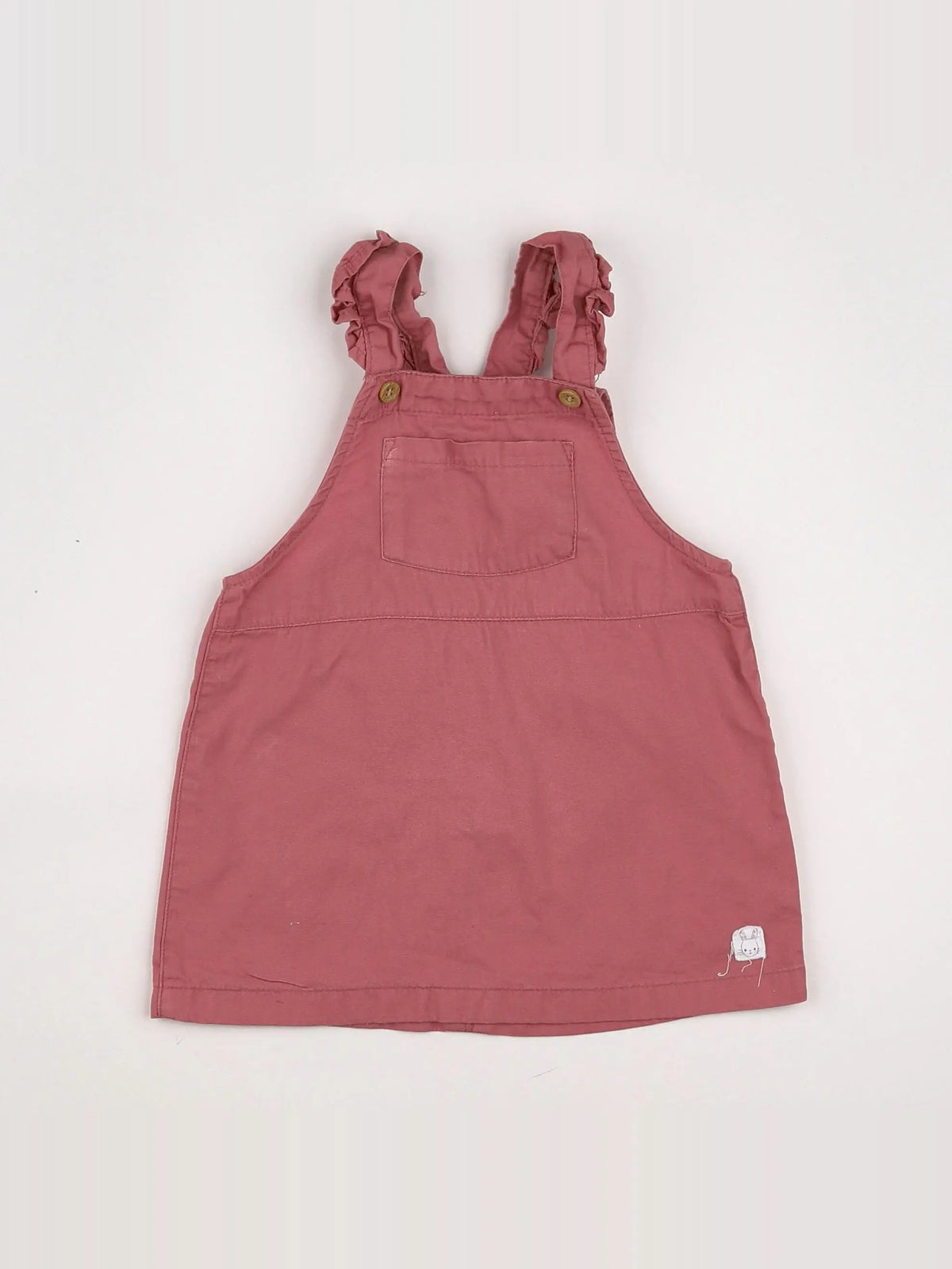 H&M - robe rose - 9/12 mois