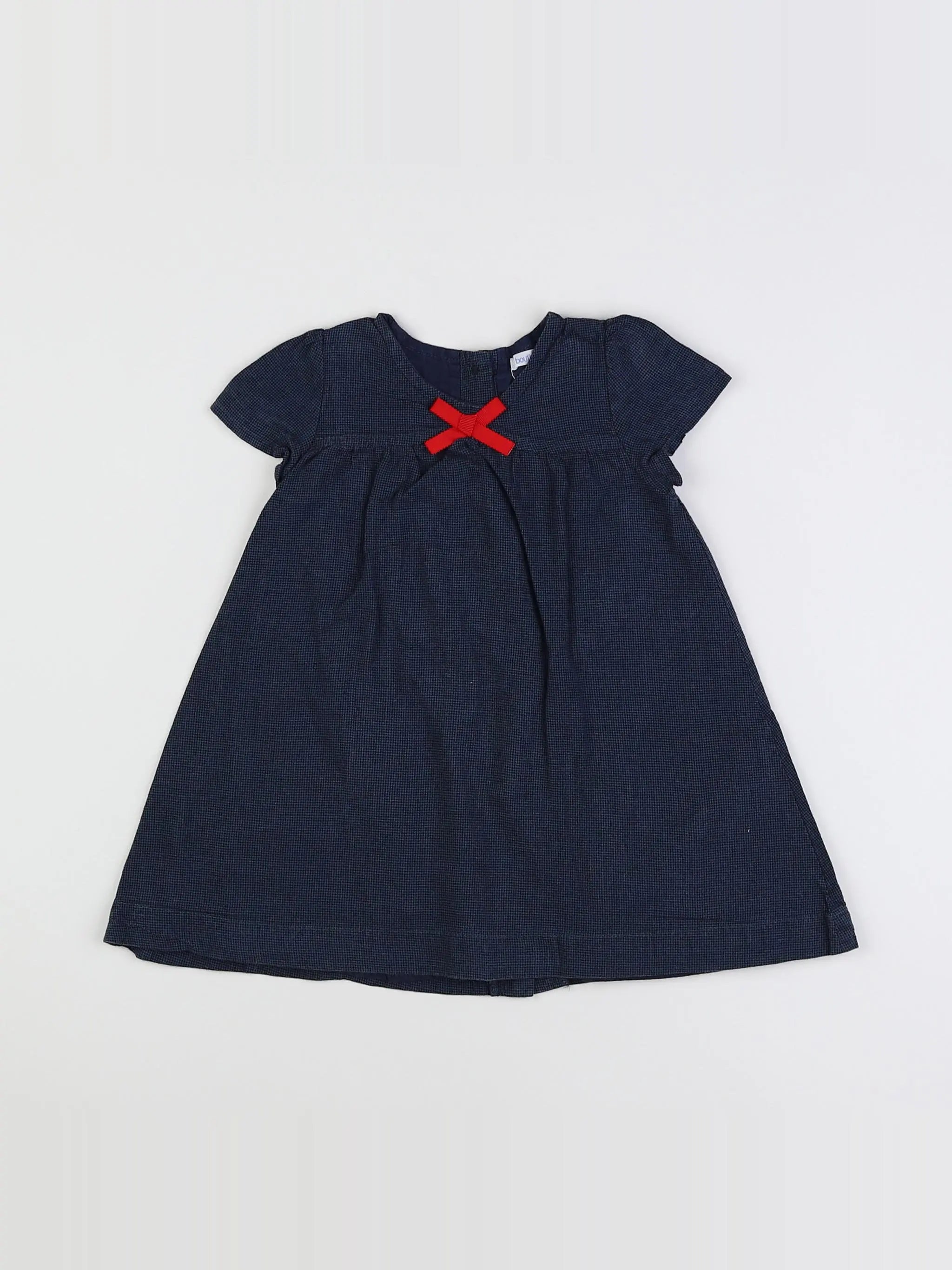 Boutchou - robe bleu - 9 mois