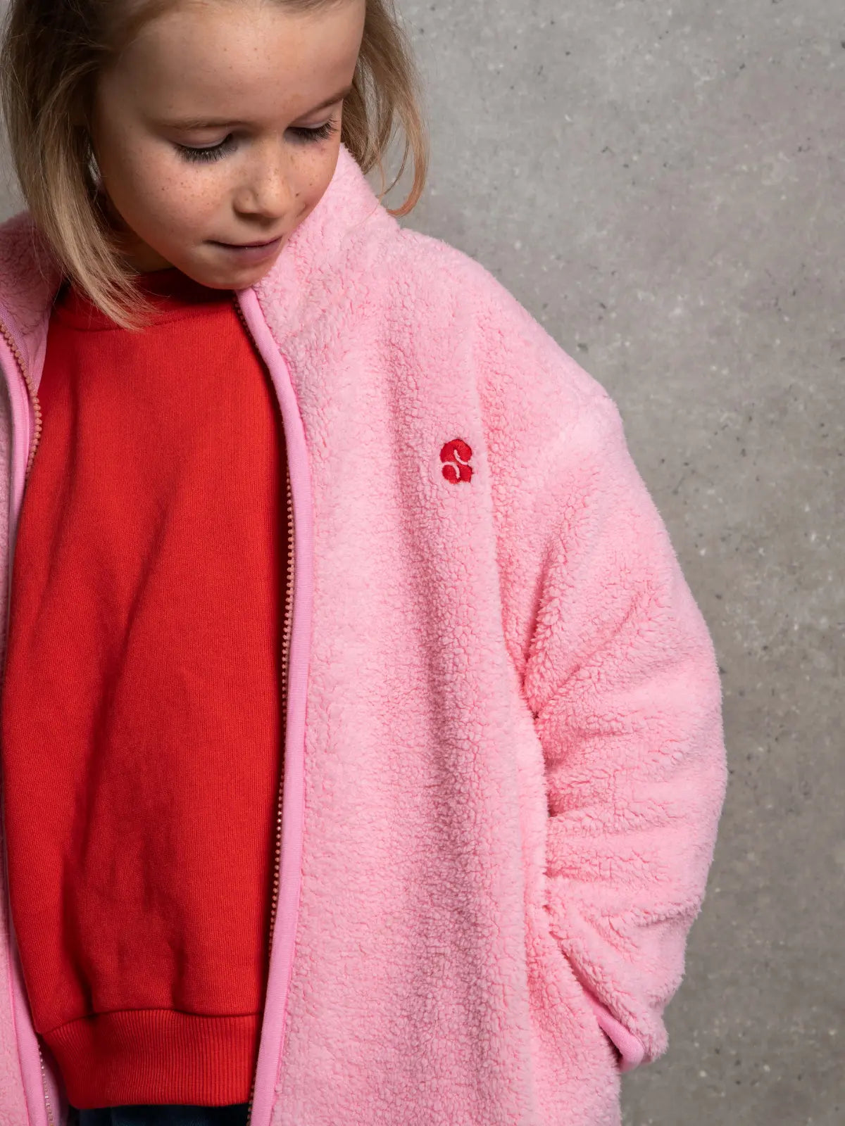 La Veste doudou Rose malabar