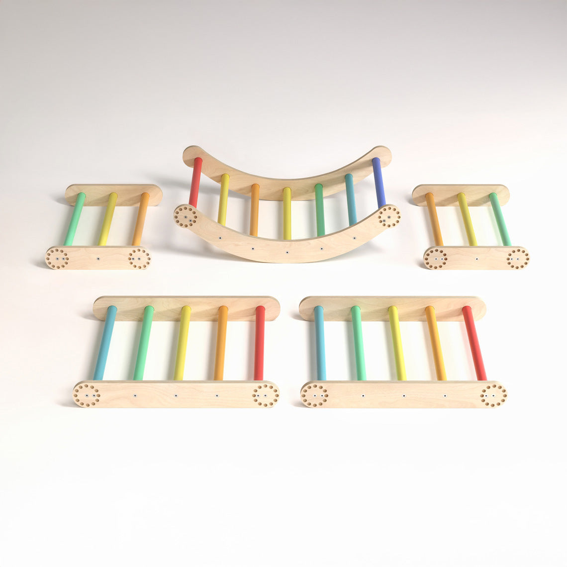 Grand ensemble d’escalade inclinable - Set L