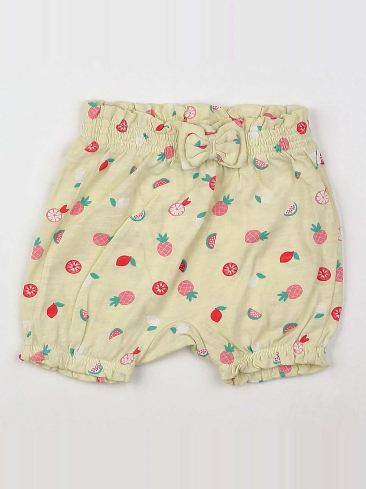Tape à l'oeil - short jaune - 9 mois