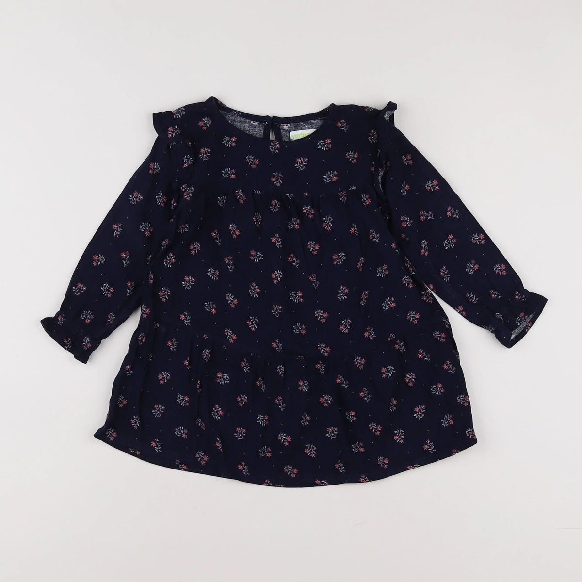 Vertbaudet - robe bleu - 2 ans