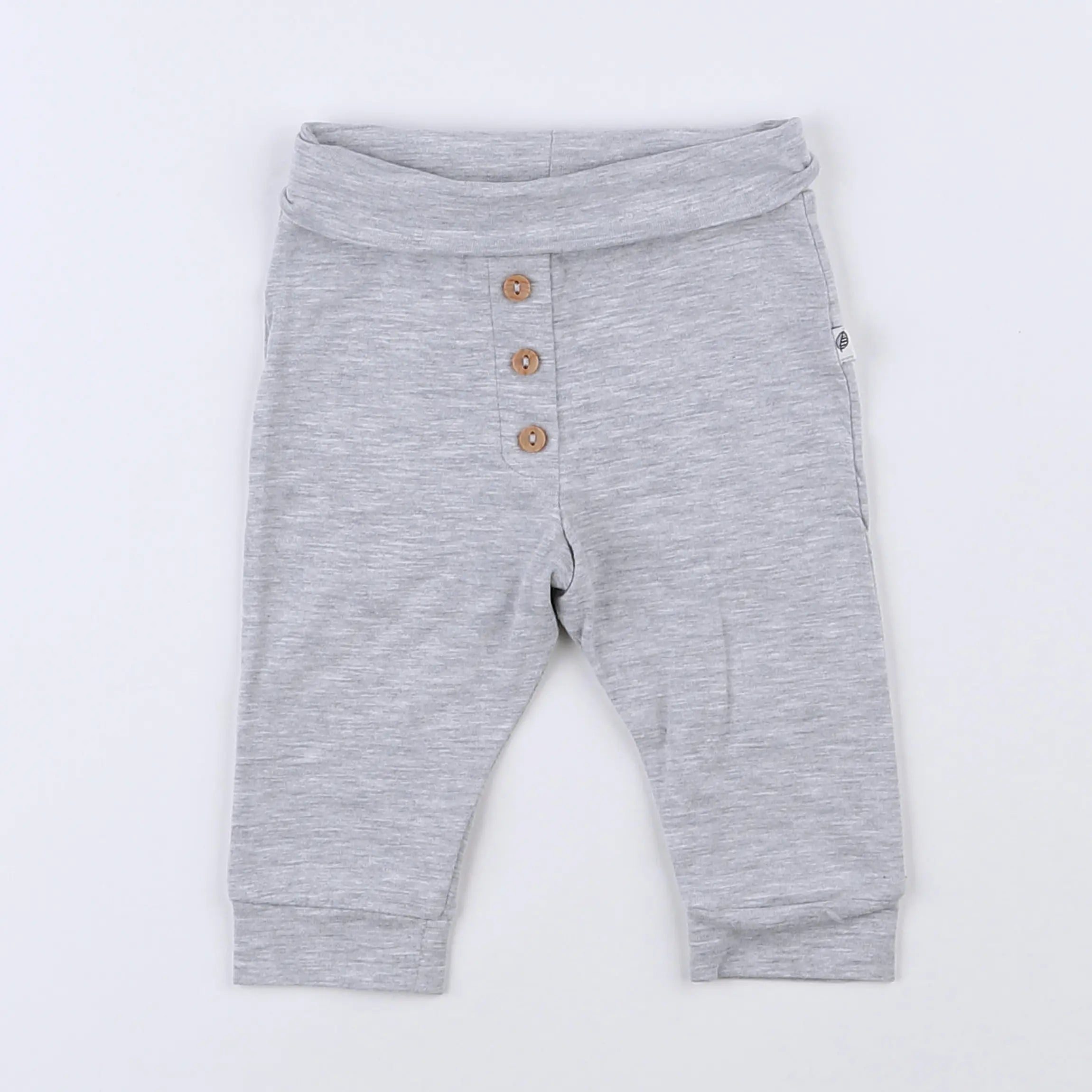 Vertbaudet - legging gris - 3 mois