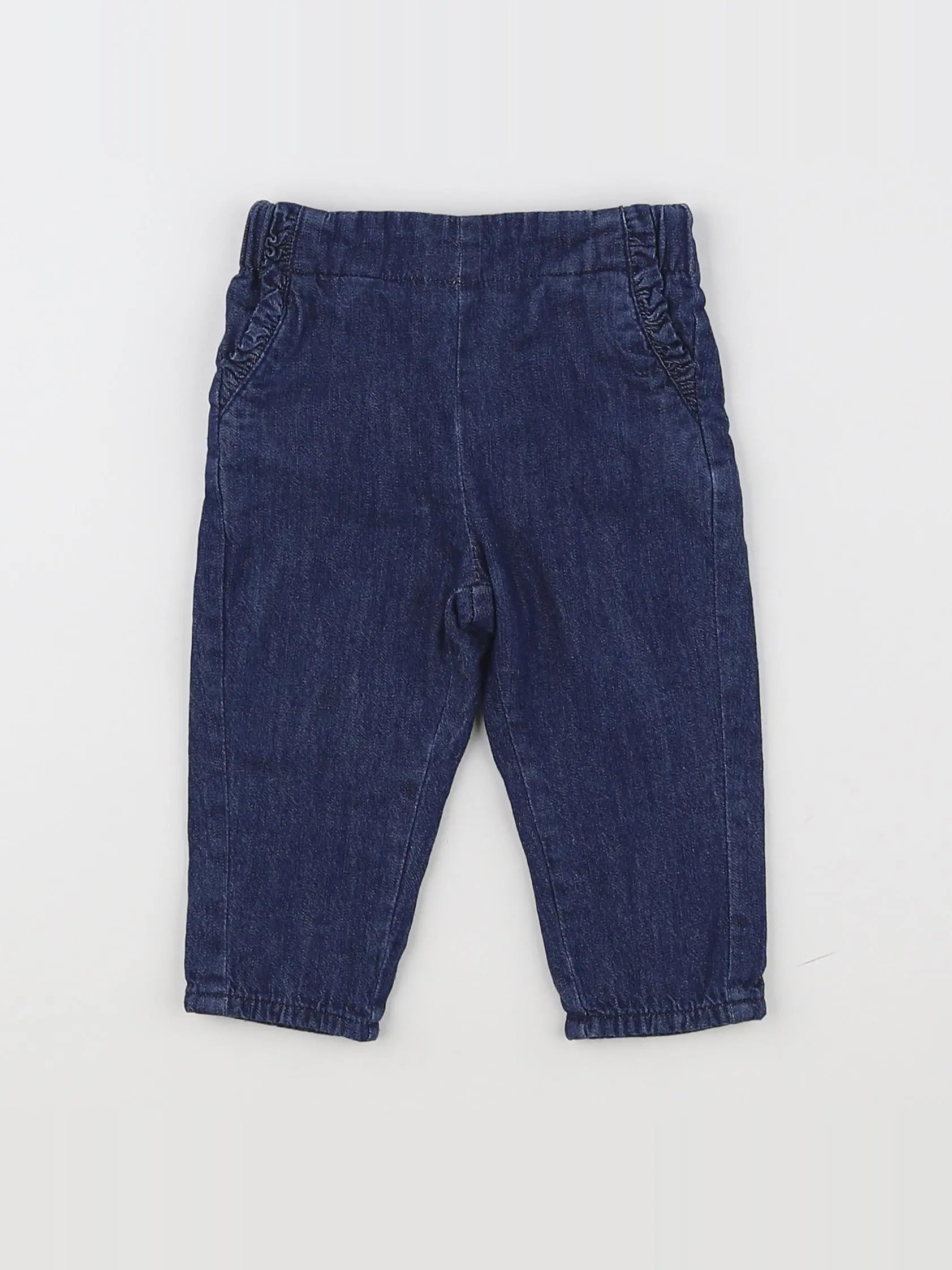 Vertbaudet - jogging bleu - 9 mois