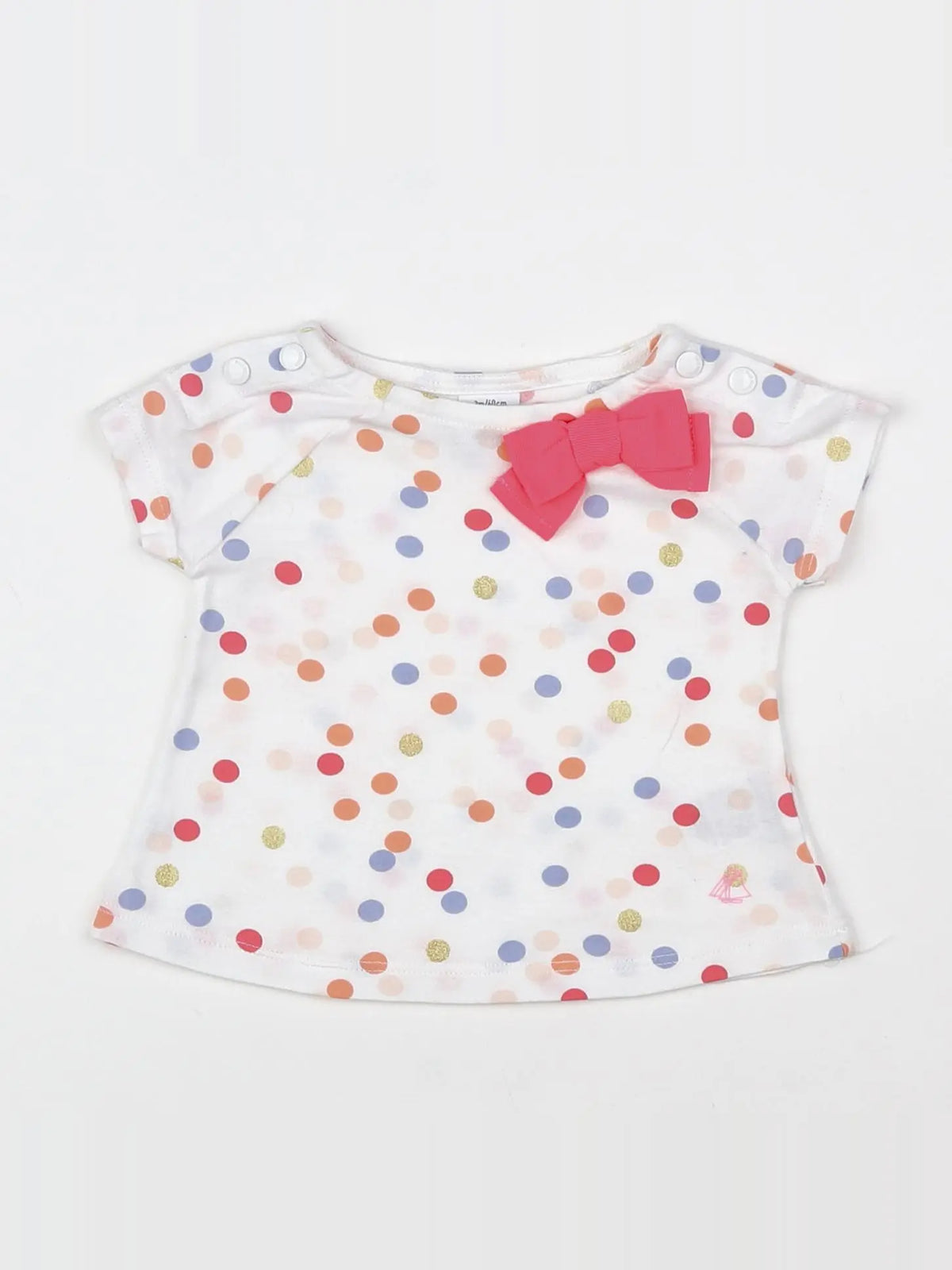 Petit Bateau - tee-shirt multicolore - 3 mois