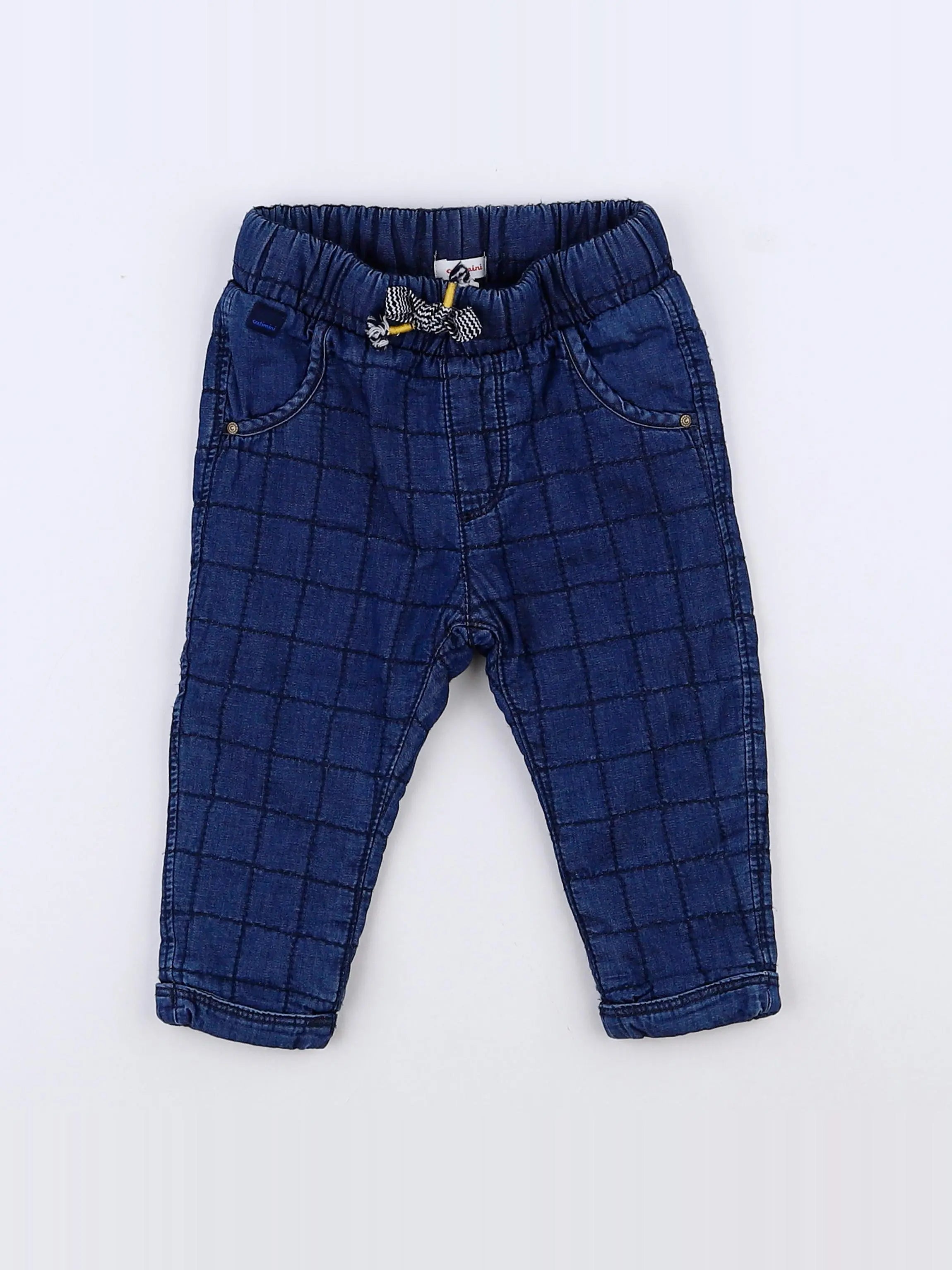 Catimini - pantalon bleu - 9 mois