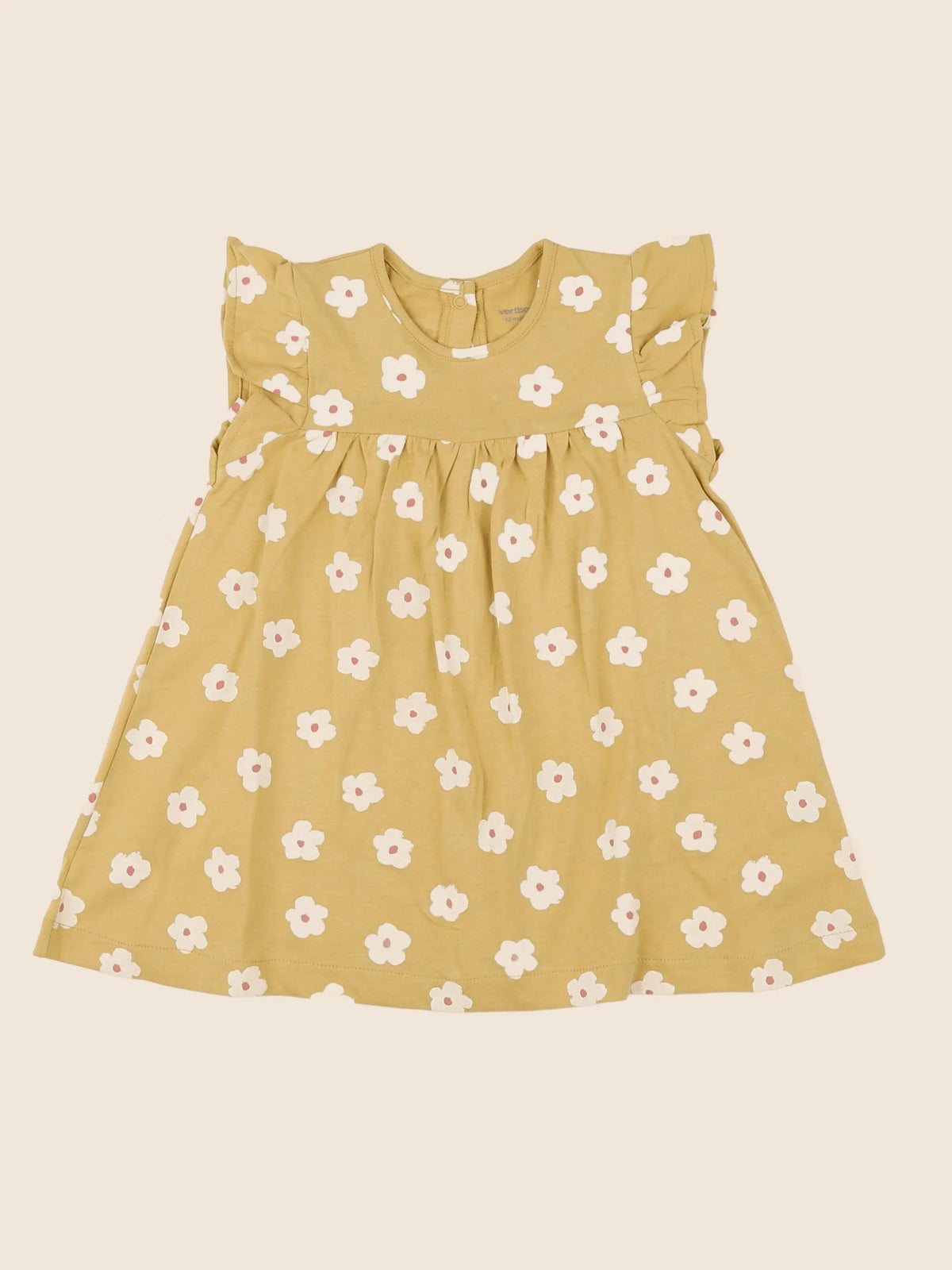 Vertbaudet - robe jaune - 12 mois