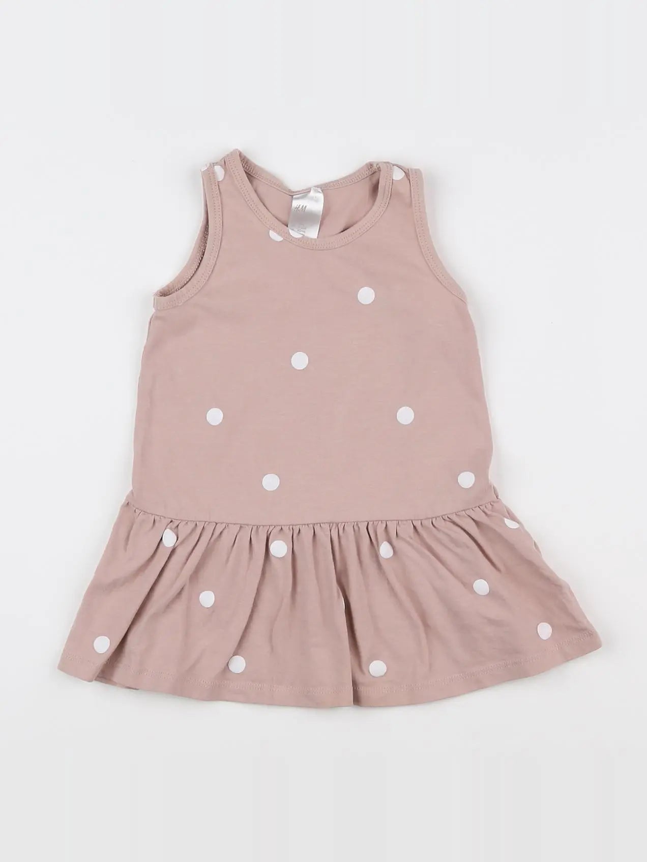 H&M - robe rose - 9/12 mois