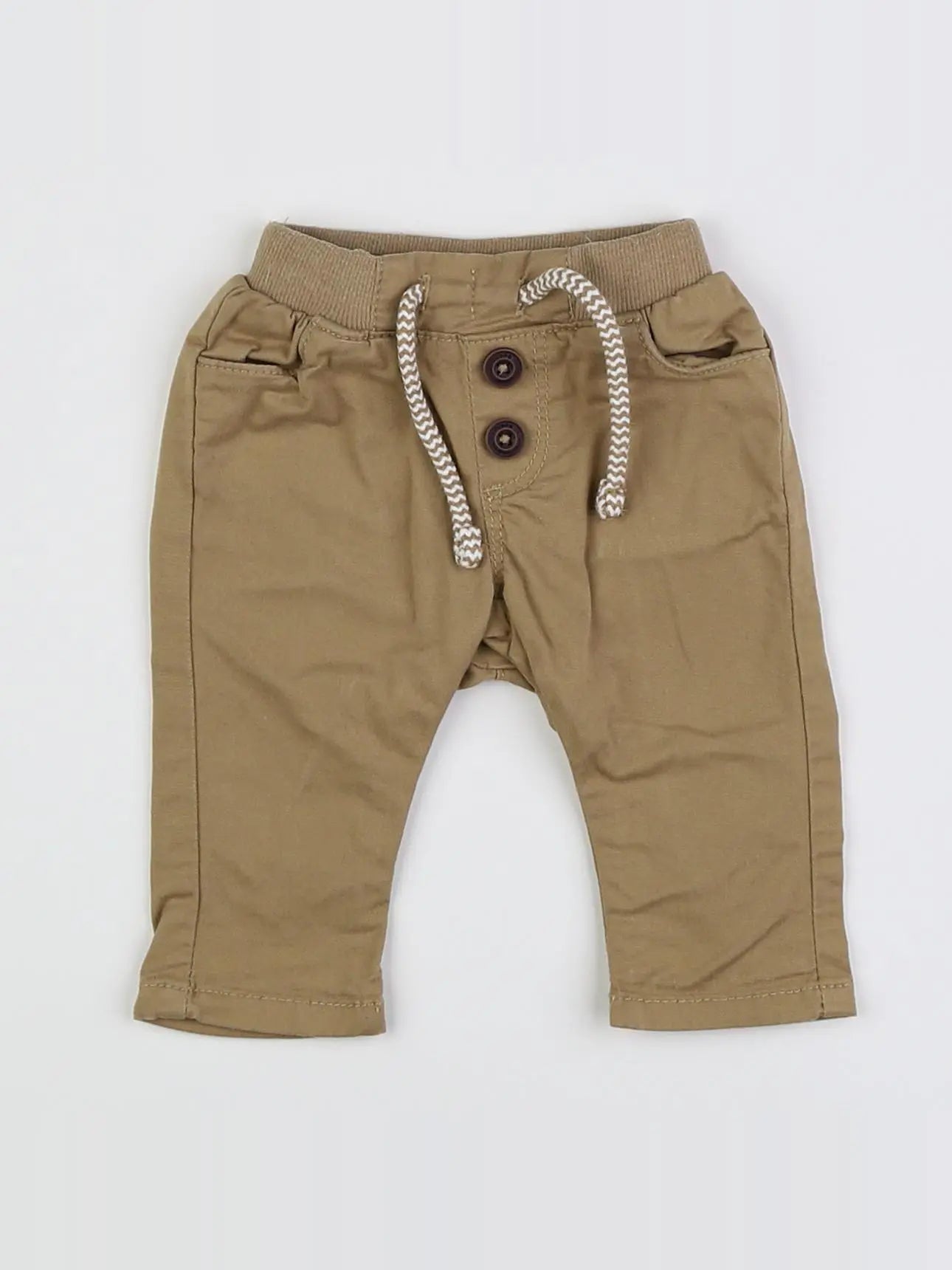Tape à l'oeil - pantalon beige - 3 mois
