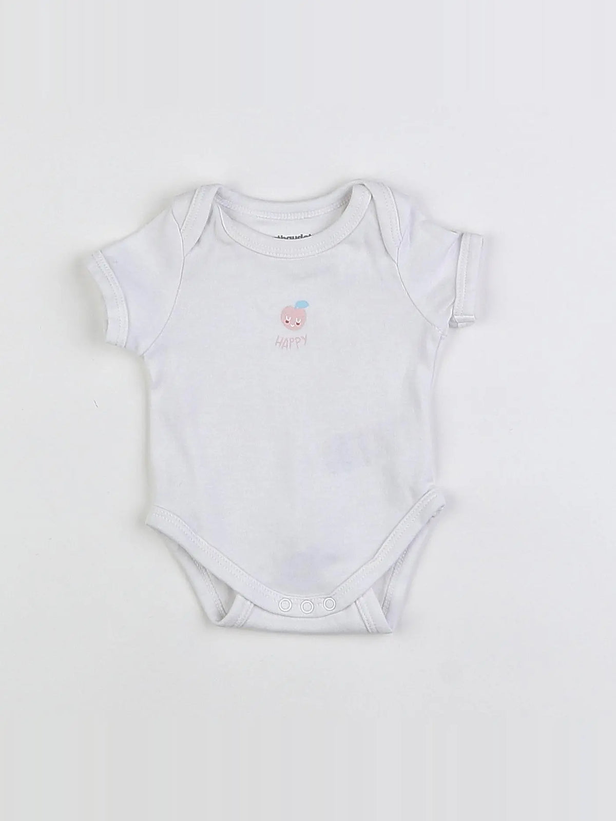 Vertbaudet - body blanc - 1 mois