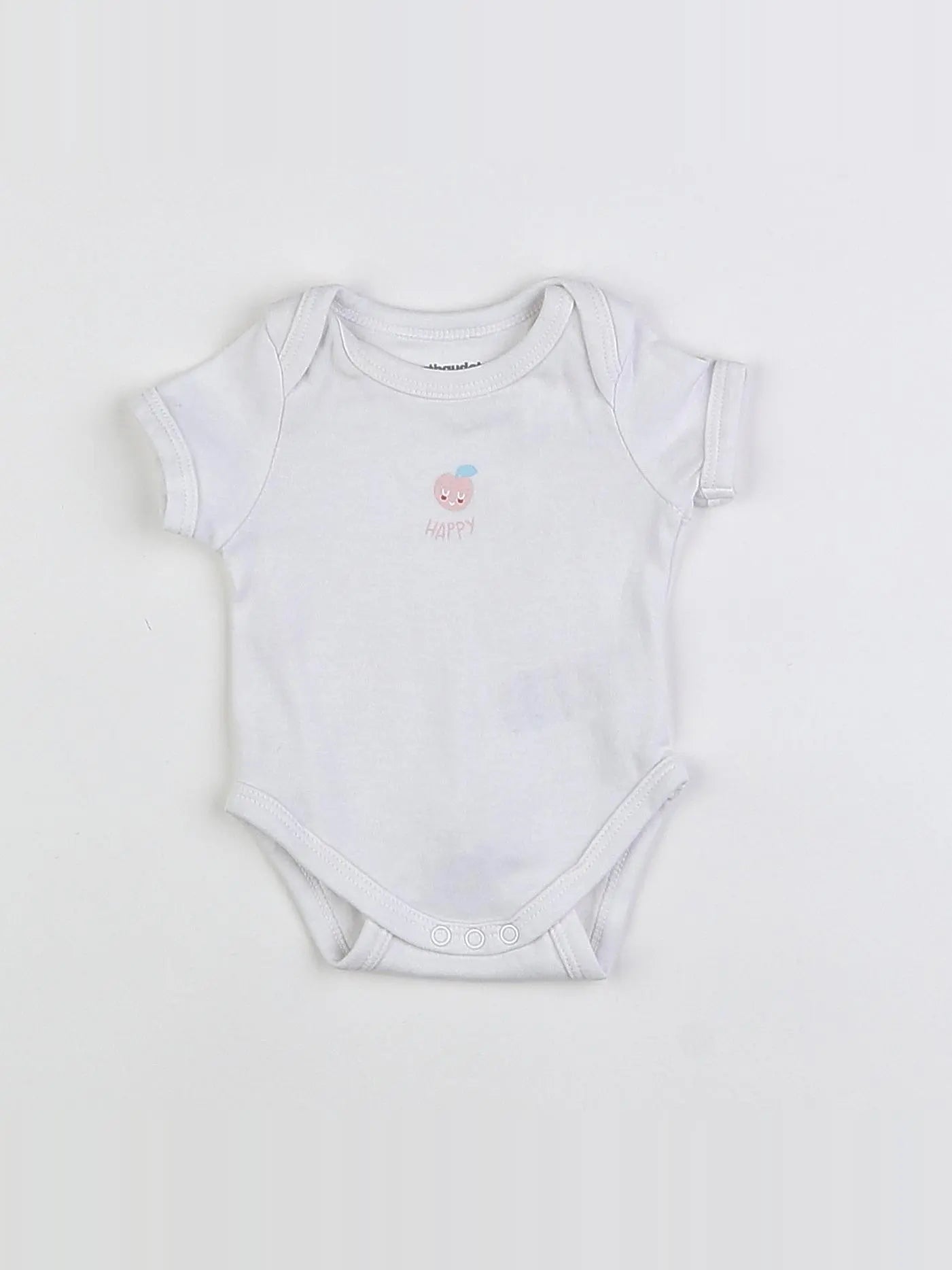 Vertbaudet - body blanc - 1 mois