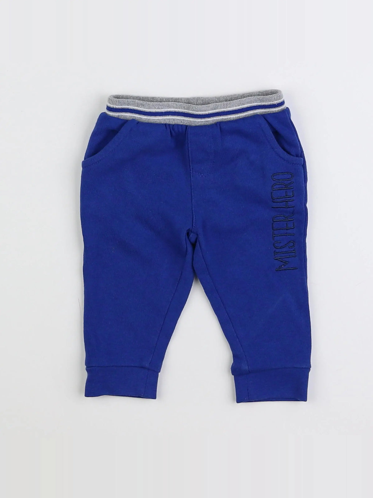 Vertbaudet - jogging bleu - 6 mois