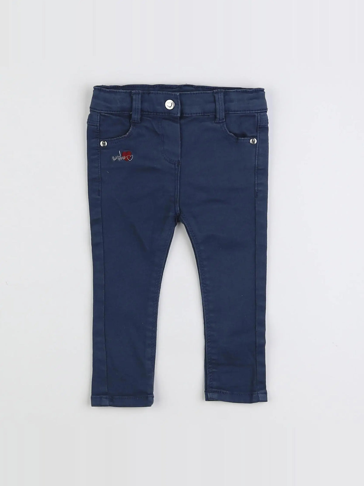 Tape à l'oeil - pantalon bleu - 6 mois