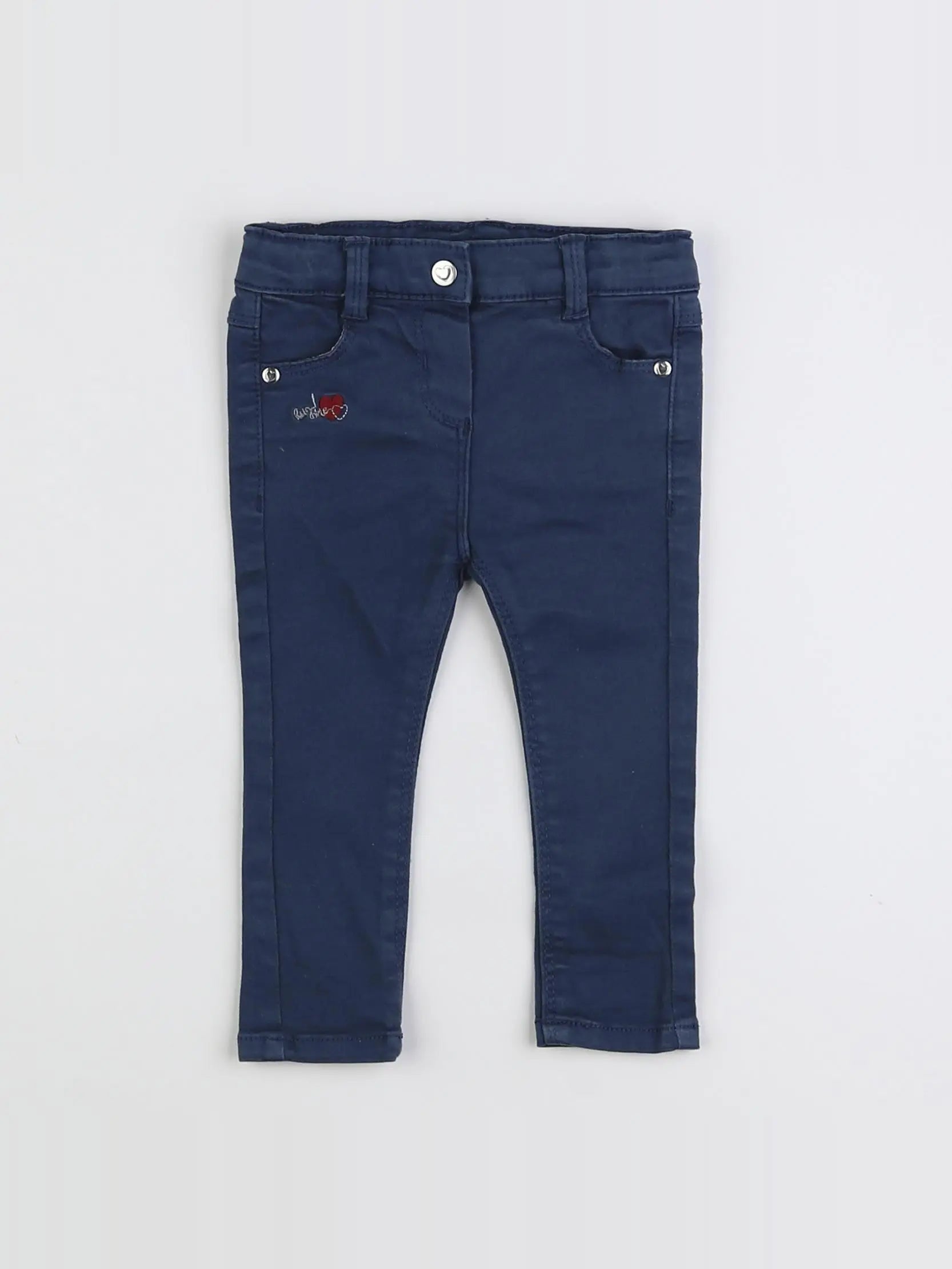 Tape à l'oeil - pantalon bleu - 6 mois