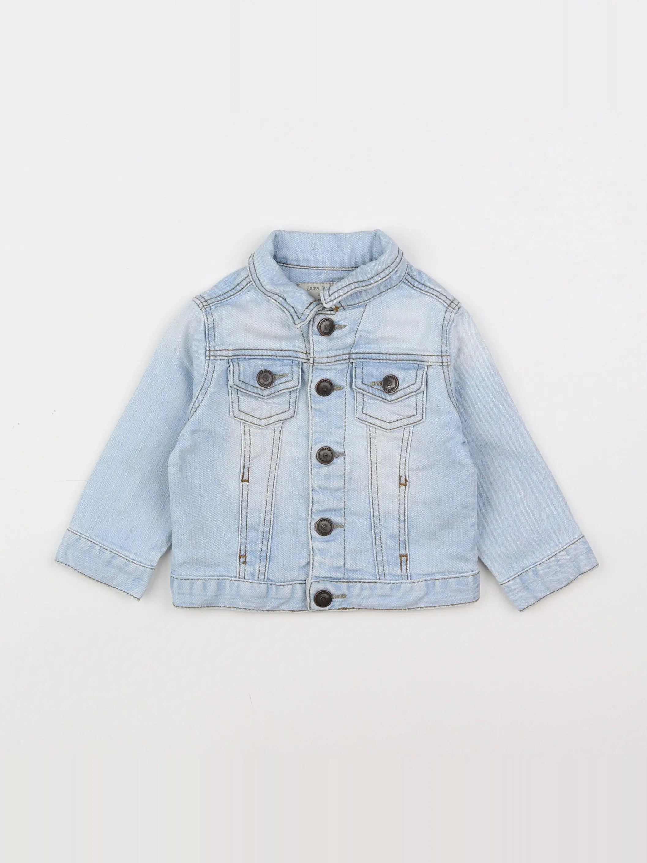 Zara - veste bleu - 3/6 mois