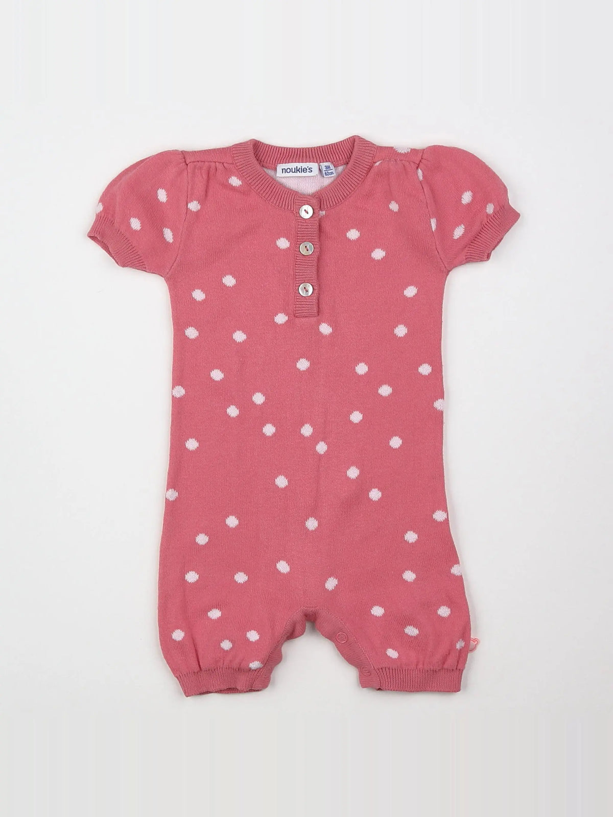 Noukie's - combinaison rose - 3 mois