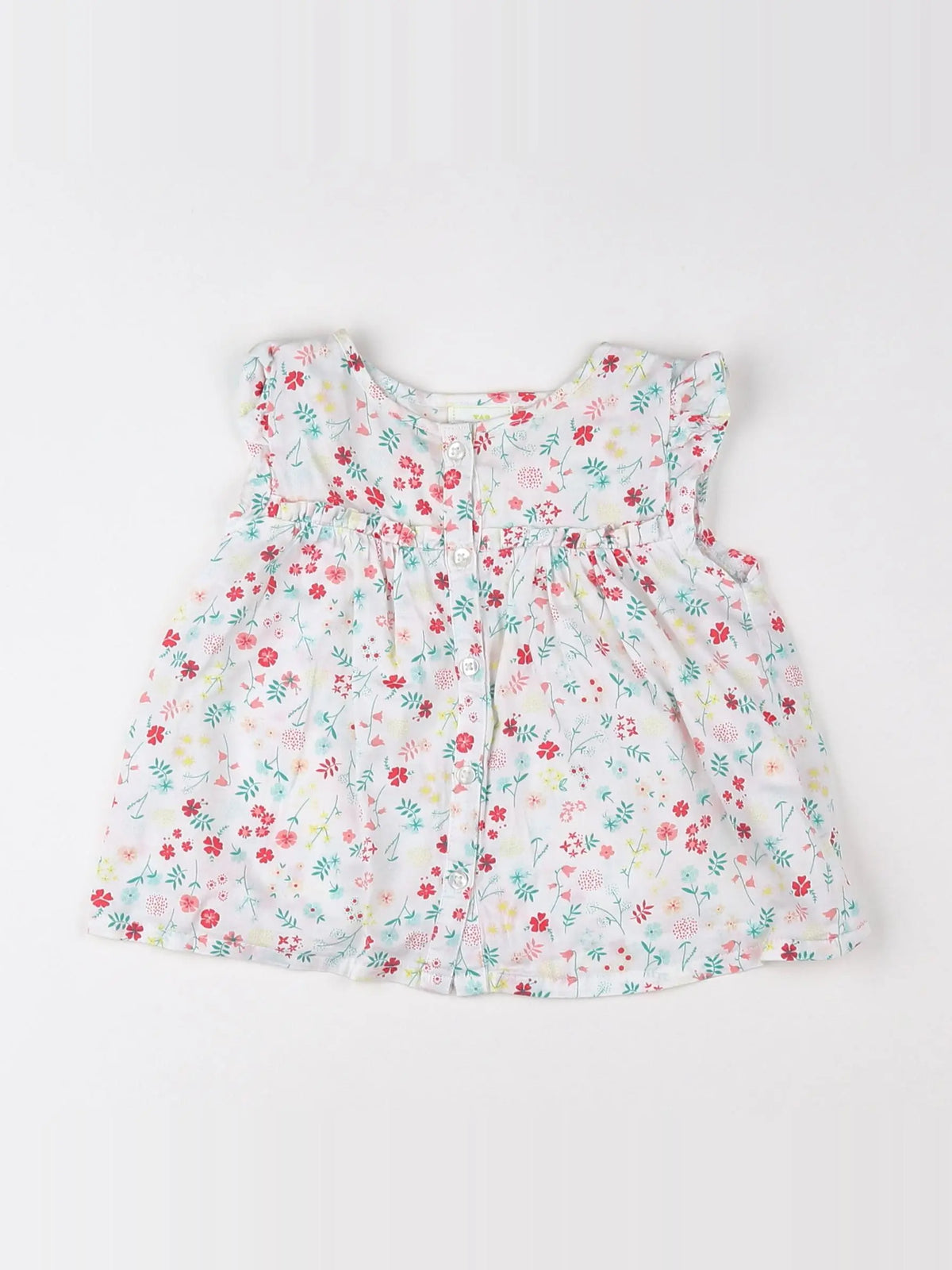 Tape à l'oeil - blouse blanc, multicolore - 9 mois