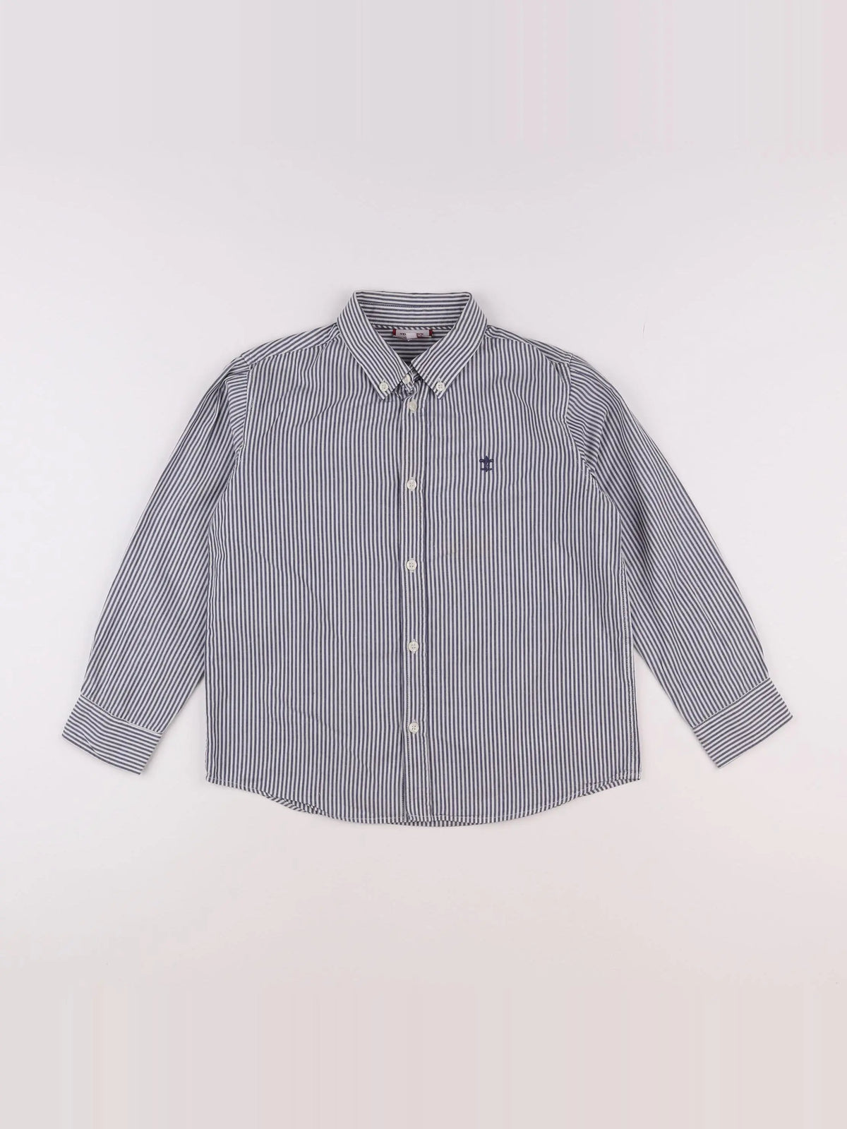 Neck & Neck - chemise bleu, blanc - 8/9 ans
