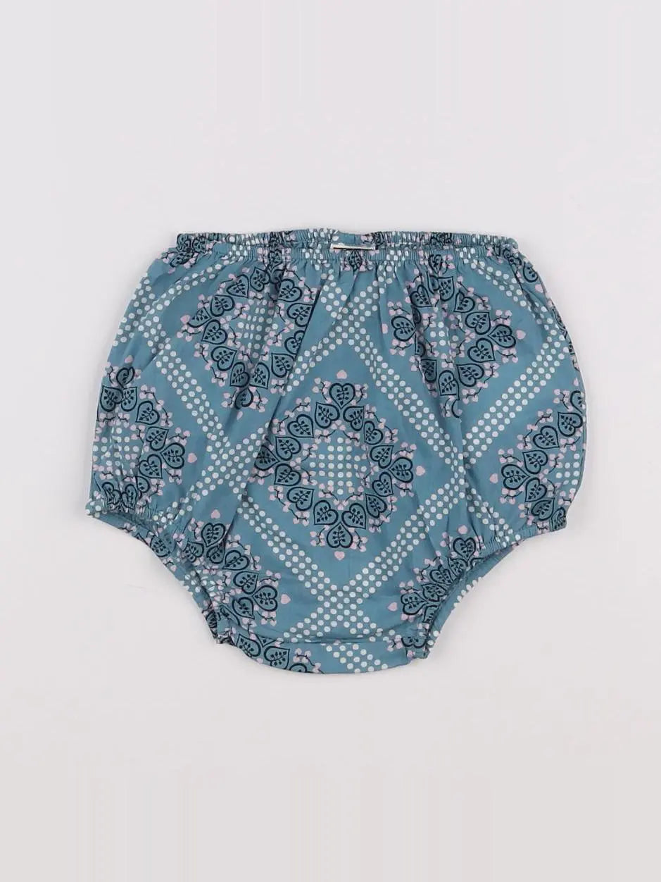 Bonton - bloomer bleu - 6 mois