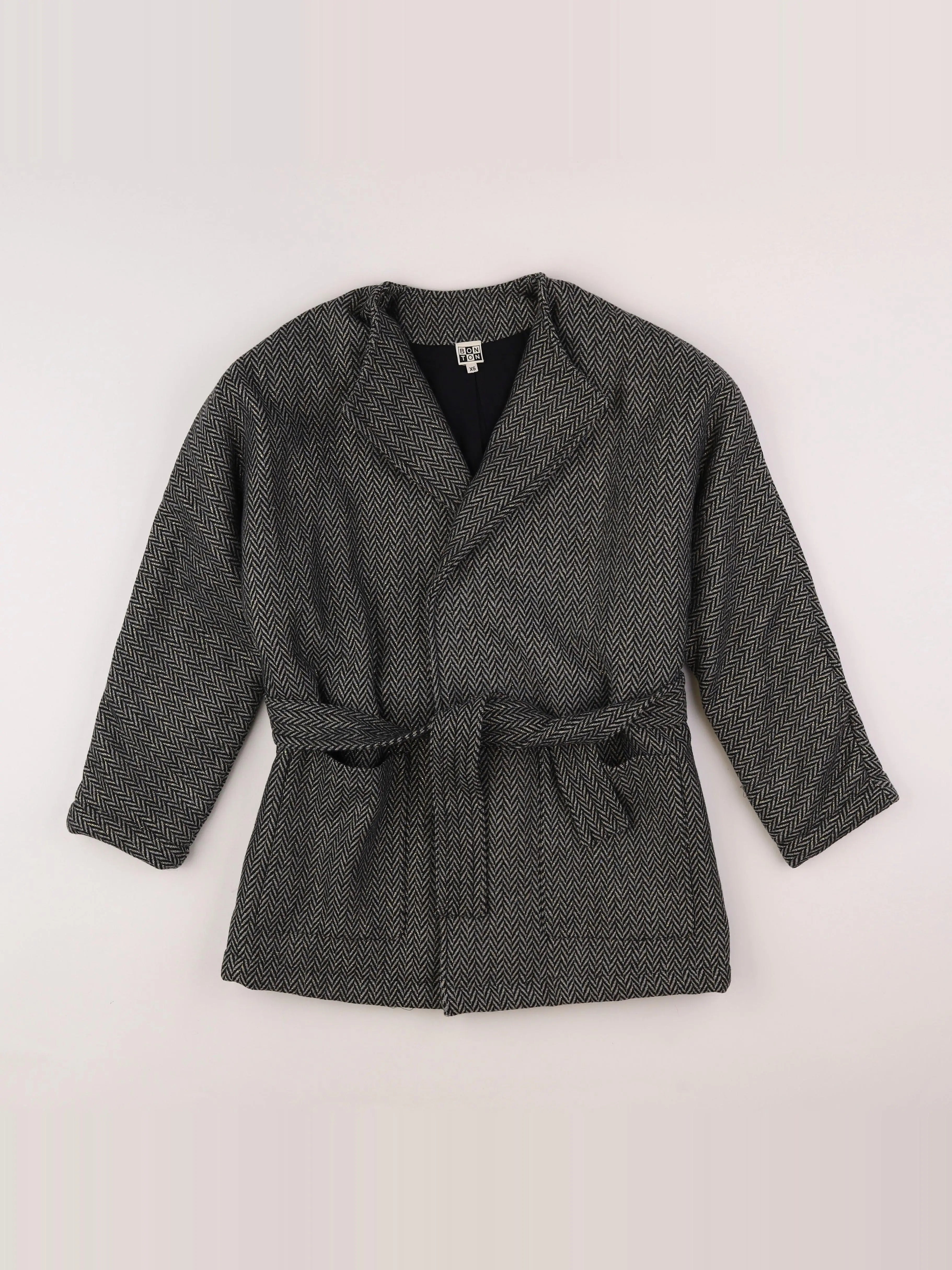 Bonton - manteau multicolore - 14 ans