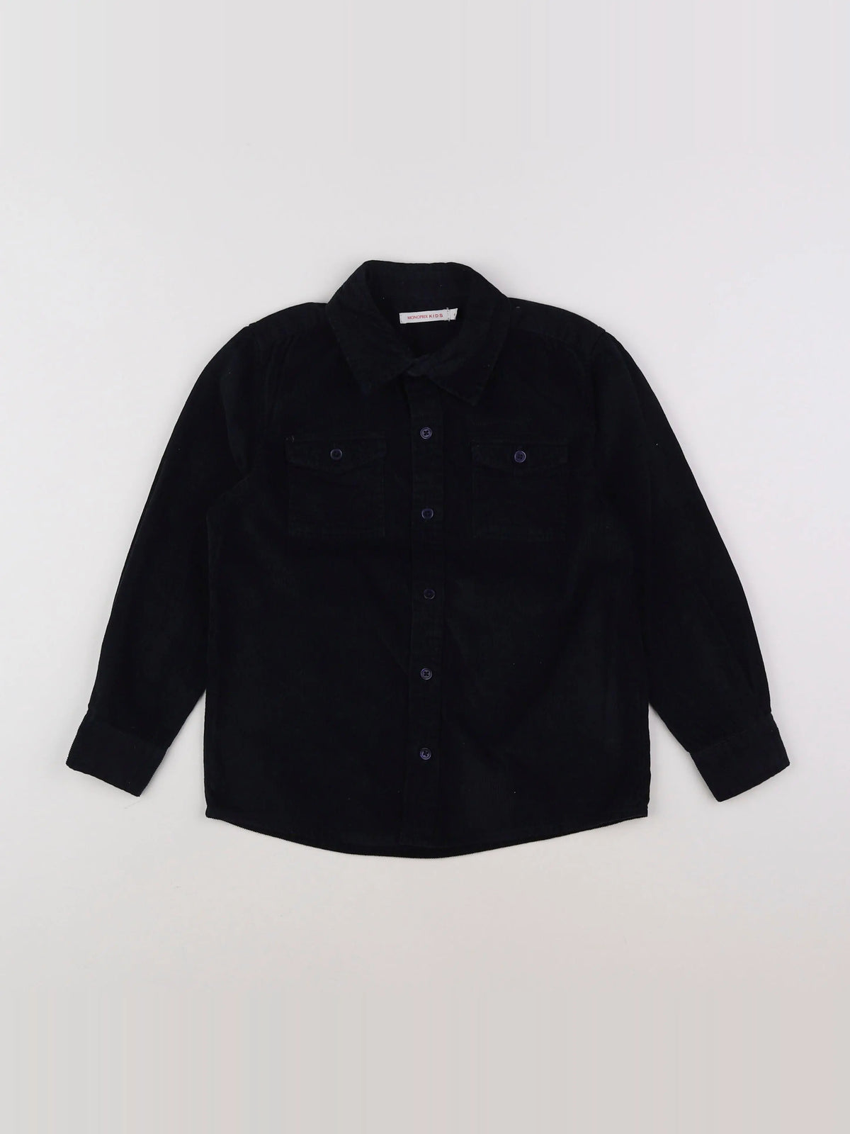 Monoprix - chemise bleu - 6 ans