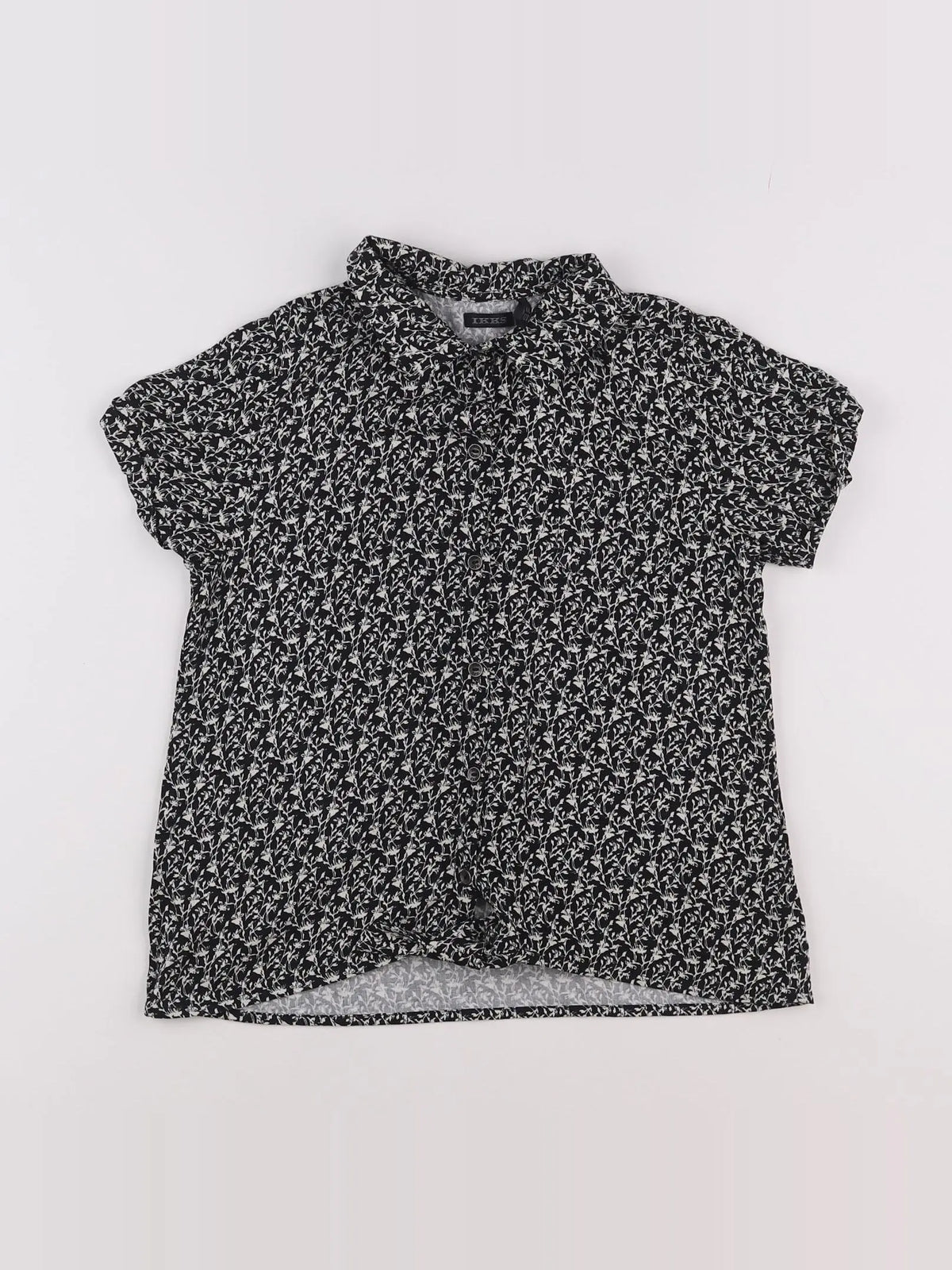IKKS - chemise noir - 8 ans