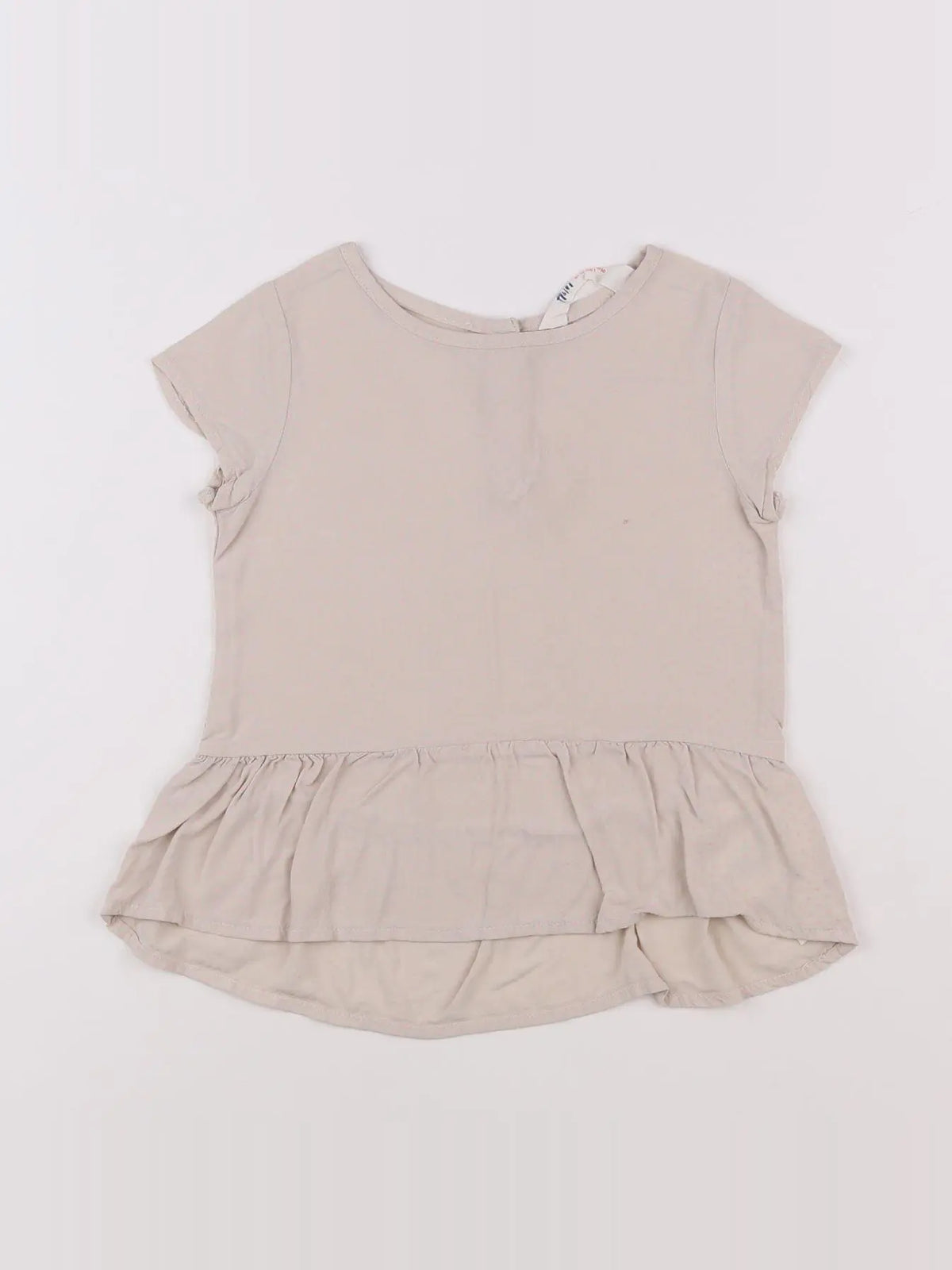 H&M - blouse beige - 4/5 ans