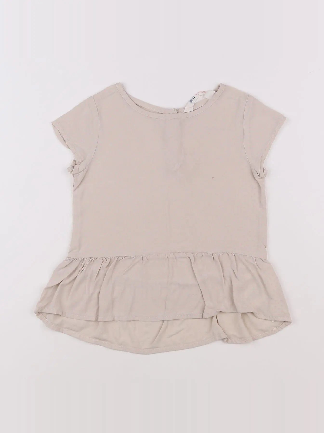H&M - blouse beige - 4/5 ans