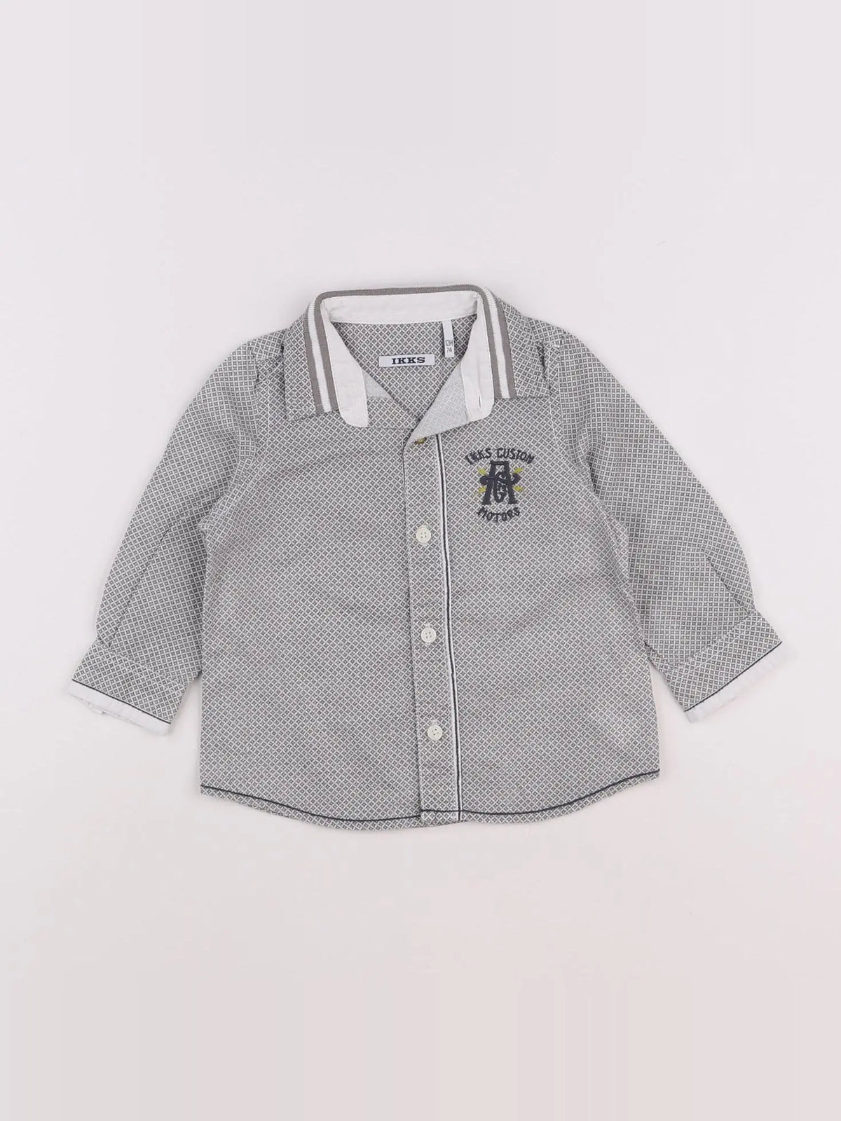 IKKS - chemise gris - 12 mois