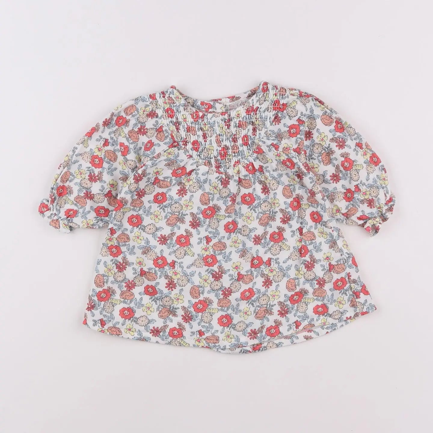 Vertbaudet - robe multicolore - 3 mois