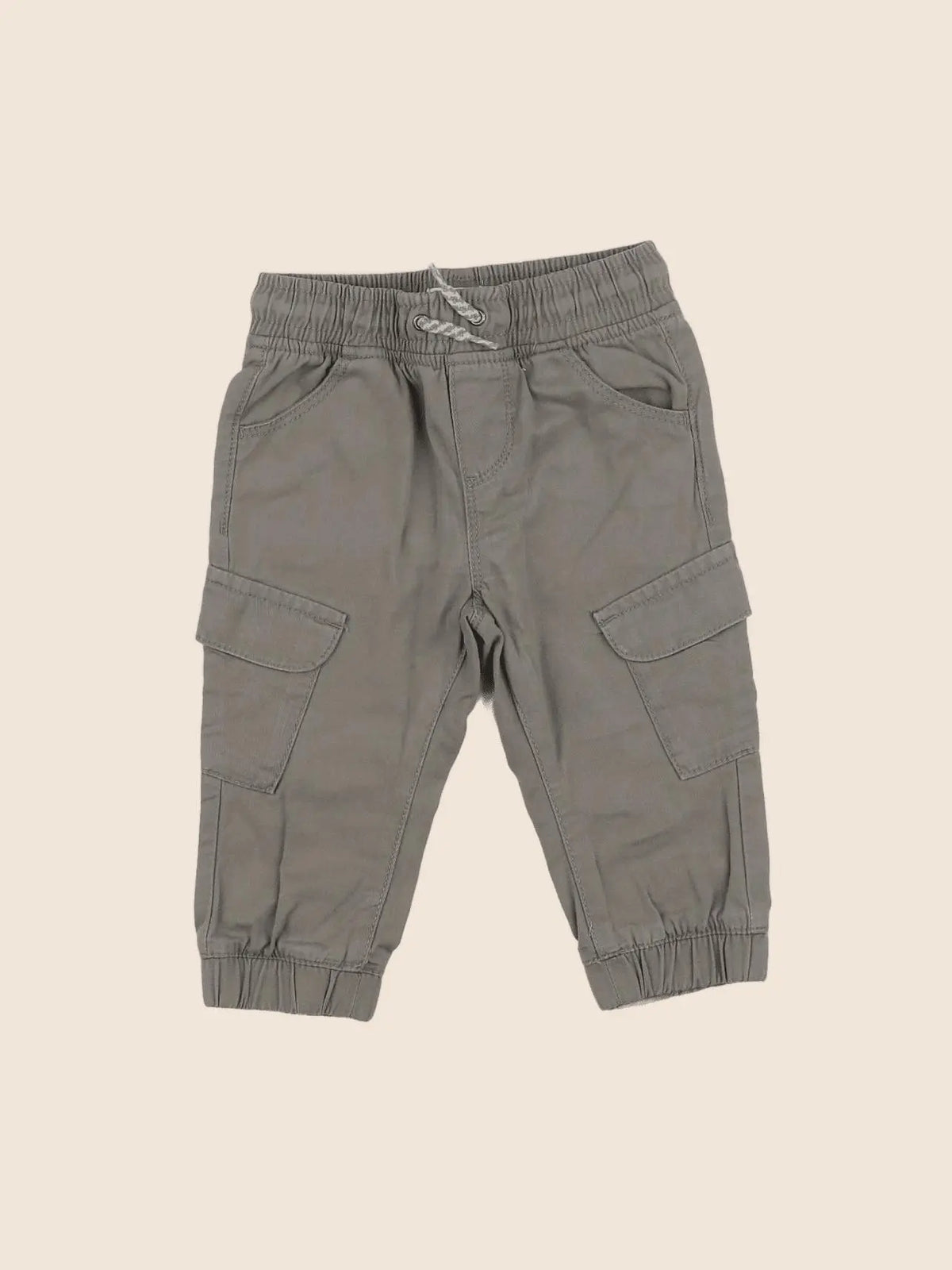 Vertbaudet - pantalon vert - 12 mois