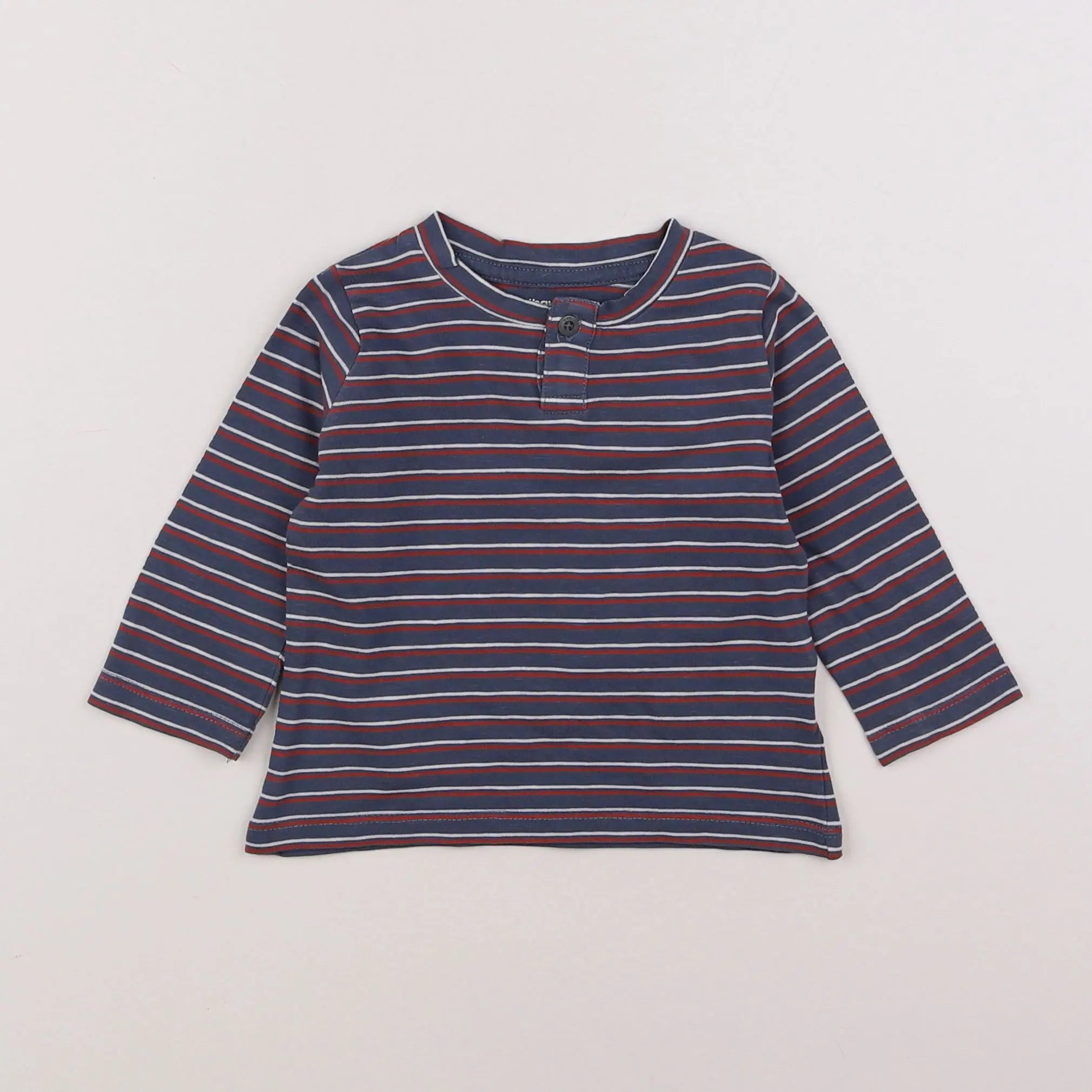 Vertbaudet - tee-shirt gris - 6 mois