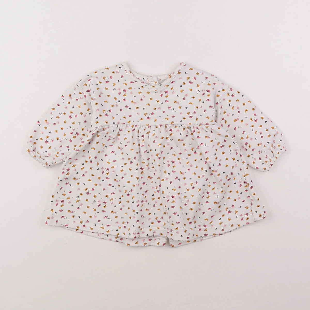 Vertbaudet - robe multicolore - 9 mois