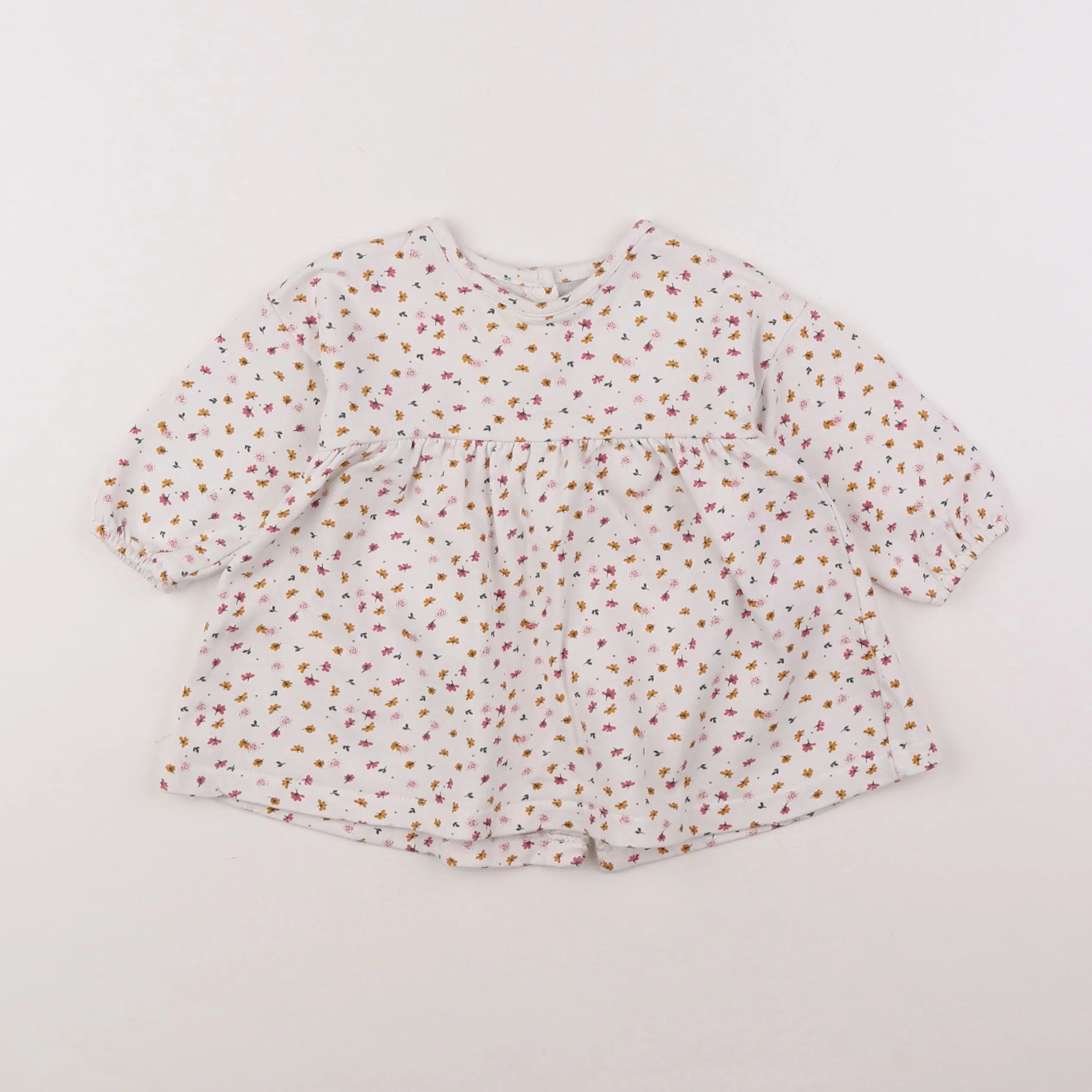 Vertbaudet - robe multicolore - 9 mois