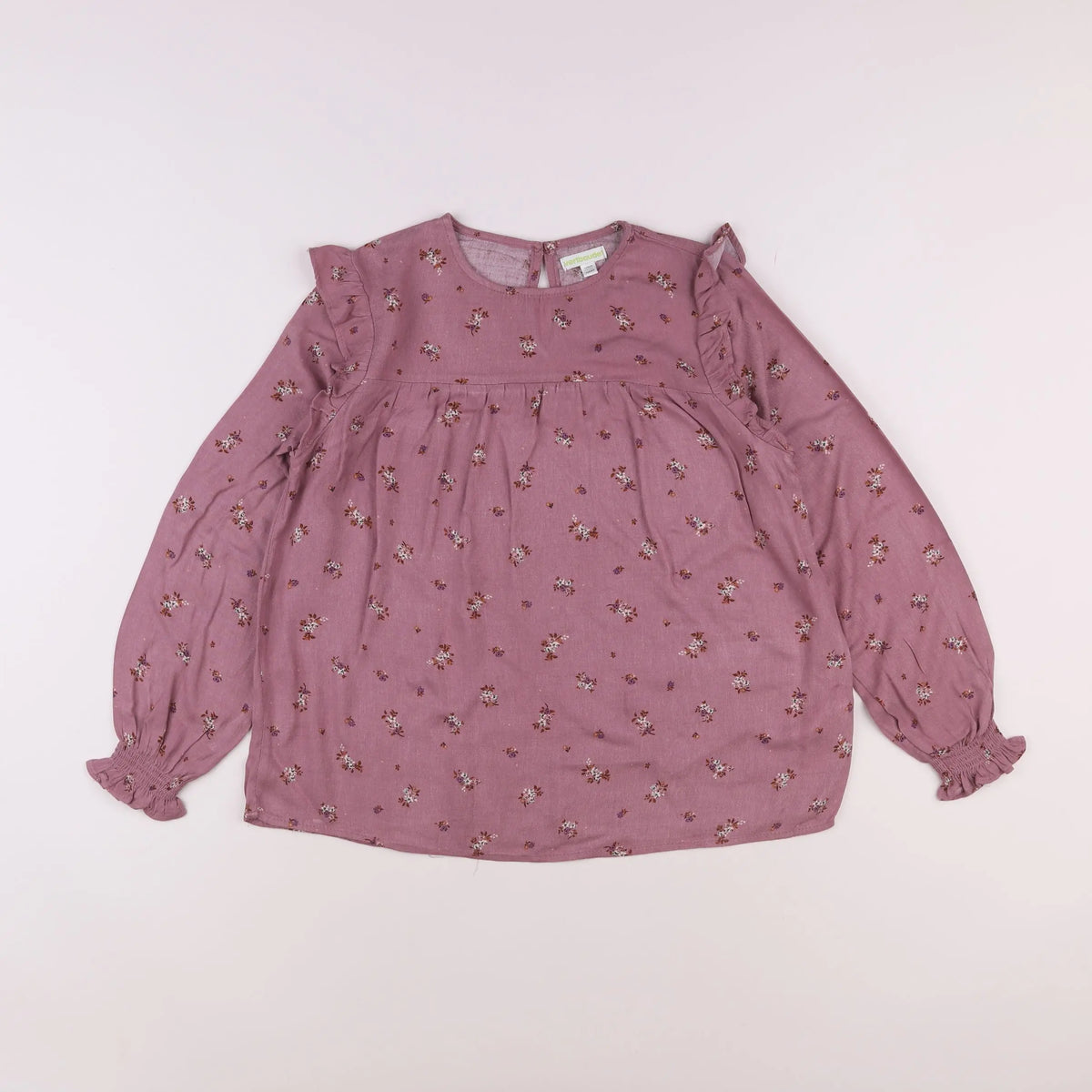 Vertbaudet - blouse violet - 10 ans