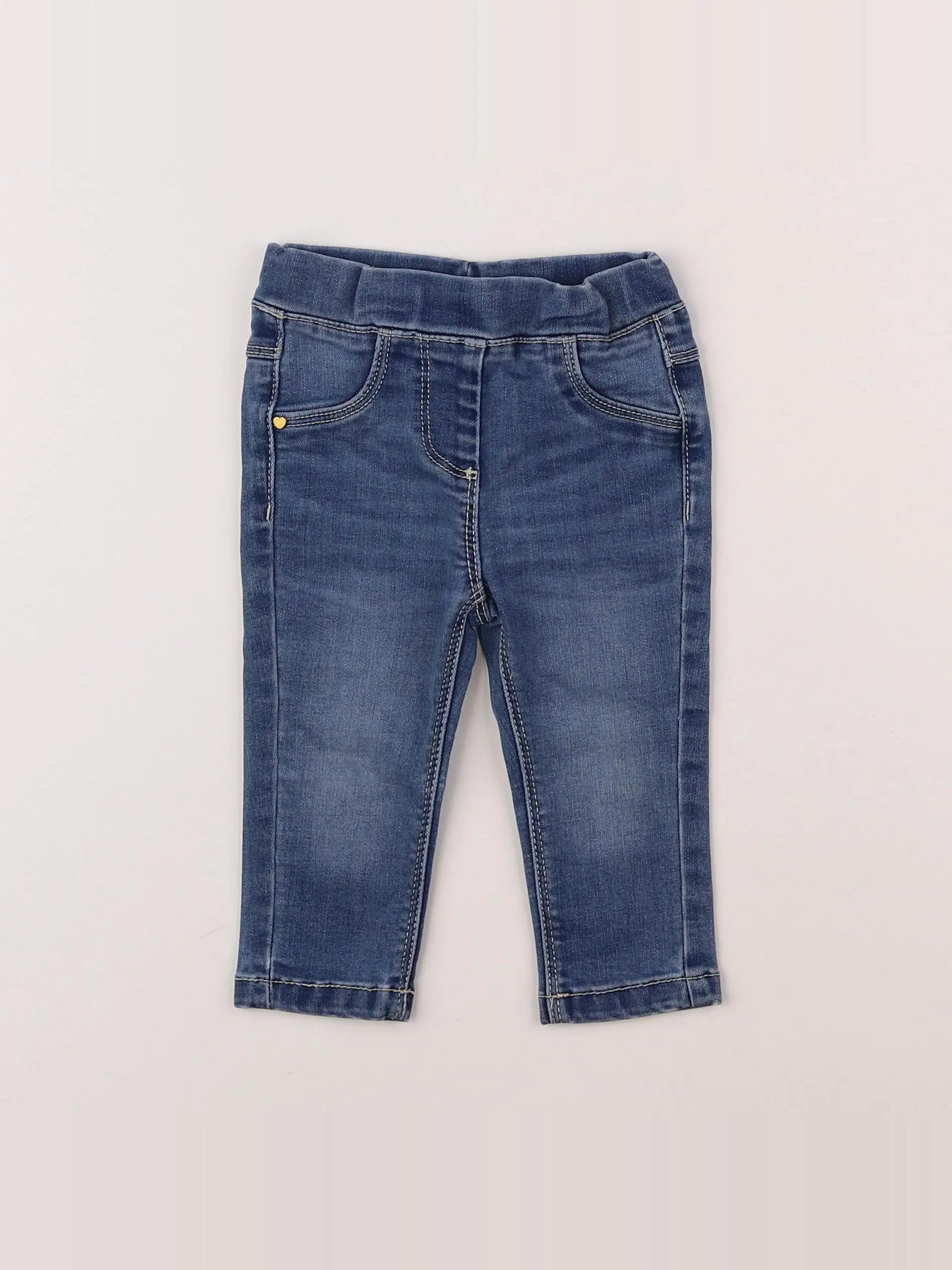 Tape à l'oeil - jegging bleu - 12 mois