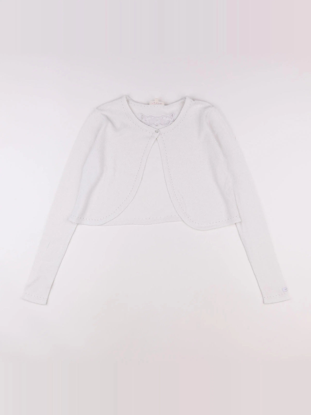 Catimini - gilet blanc - 12 ans