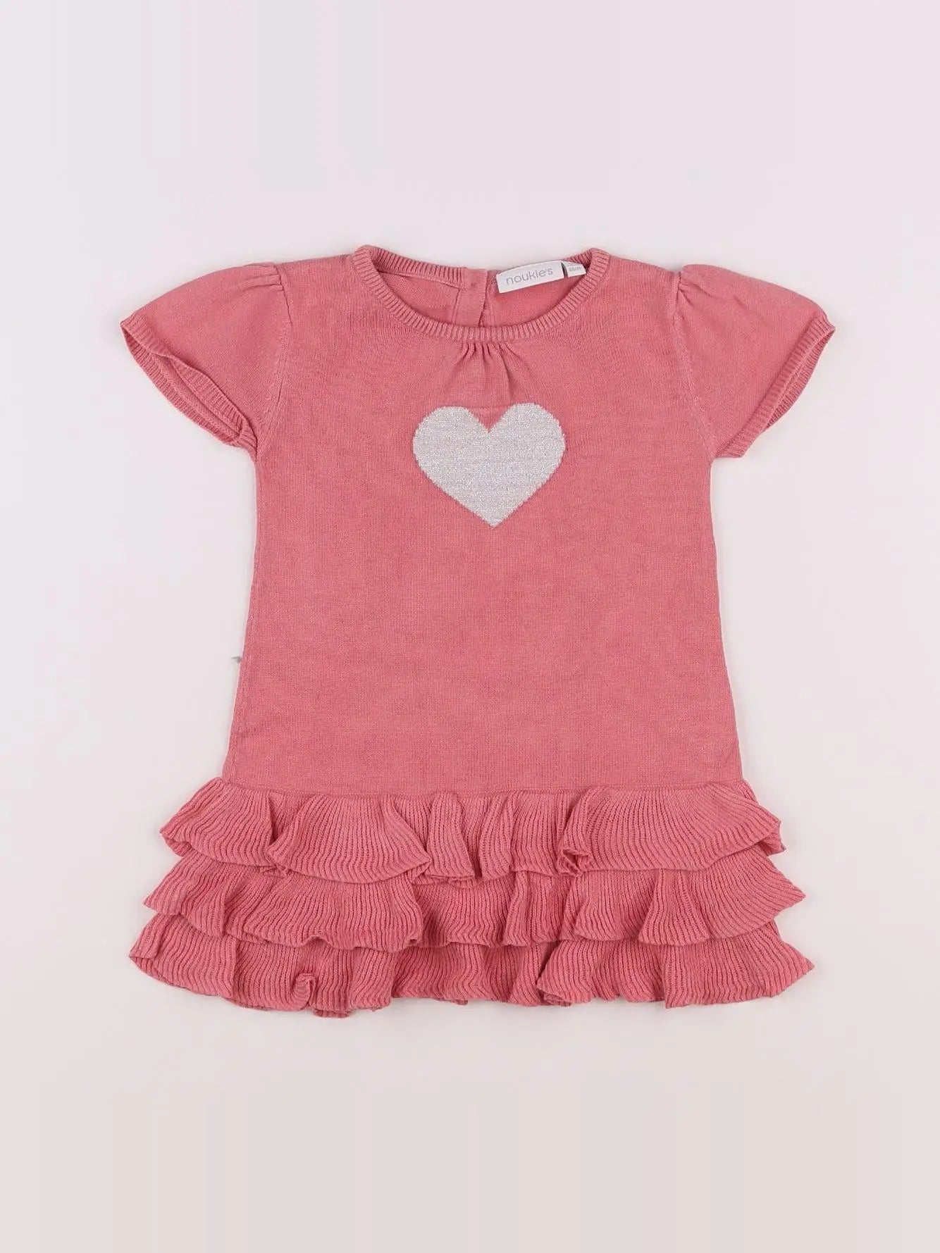 Noukie's - robe rose - 6 mois