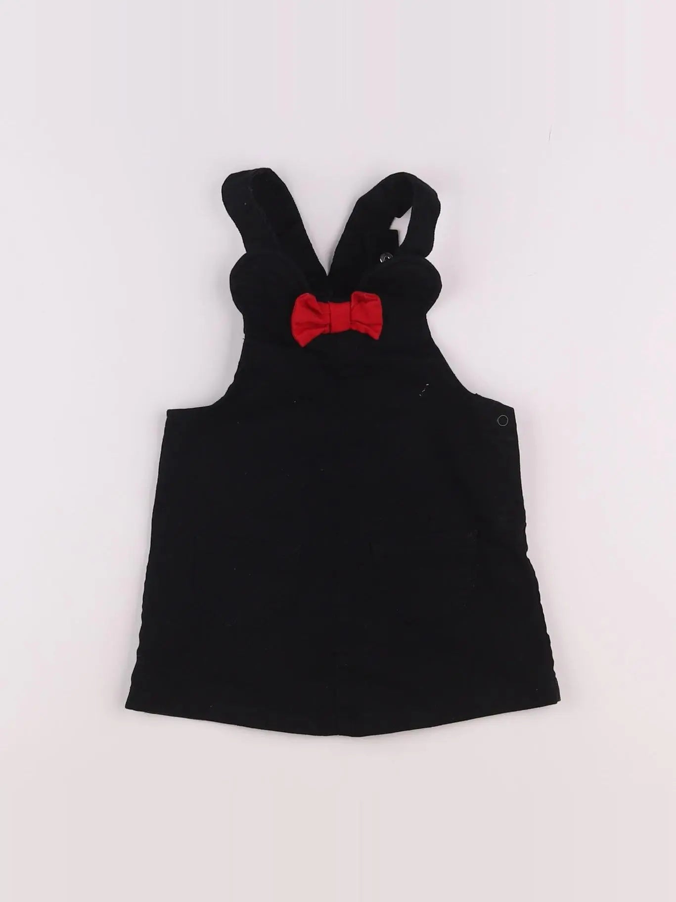 H&M - robe noir - 9/12 mois