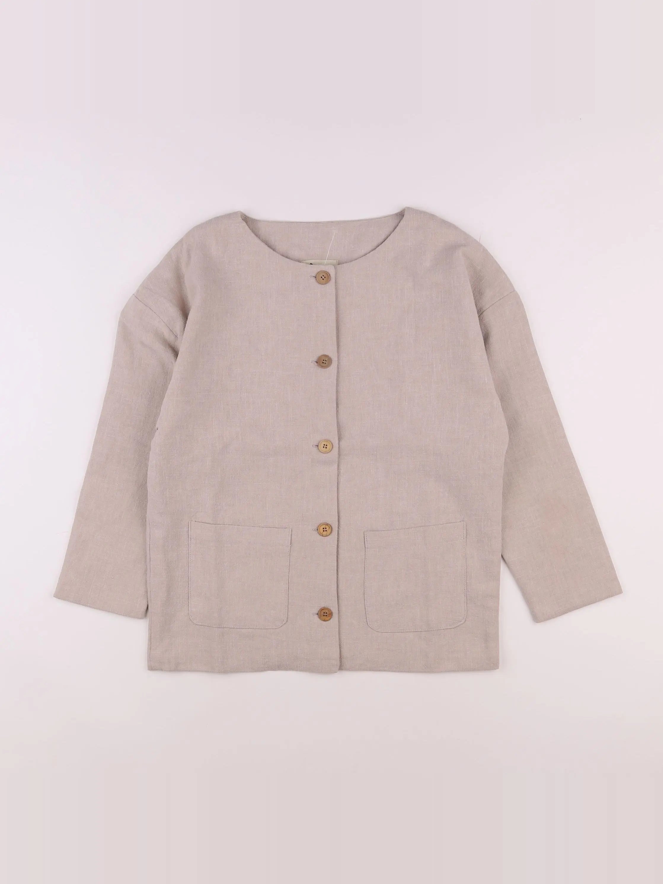 Frangin Frangine - veste beige - 12 ans