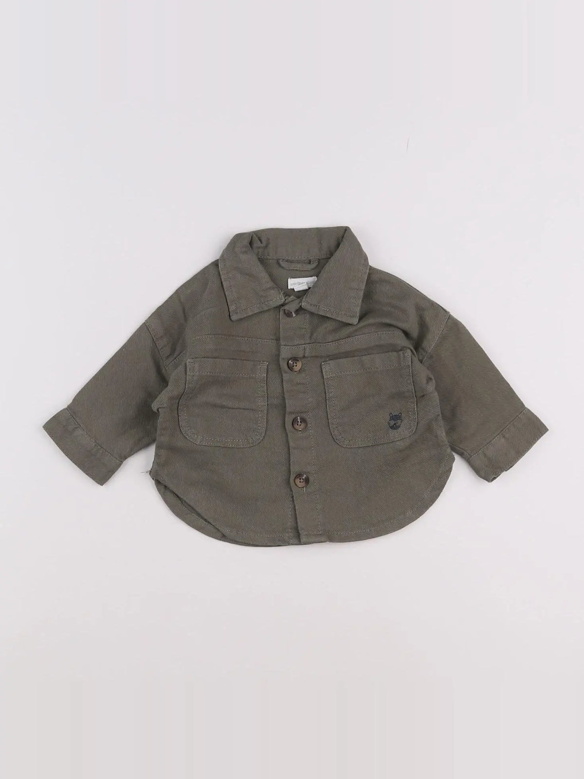 Vertbaudet - veste vert - 3 mois
