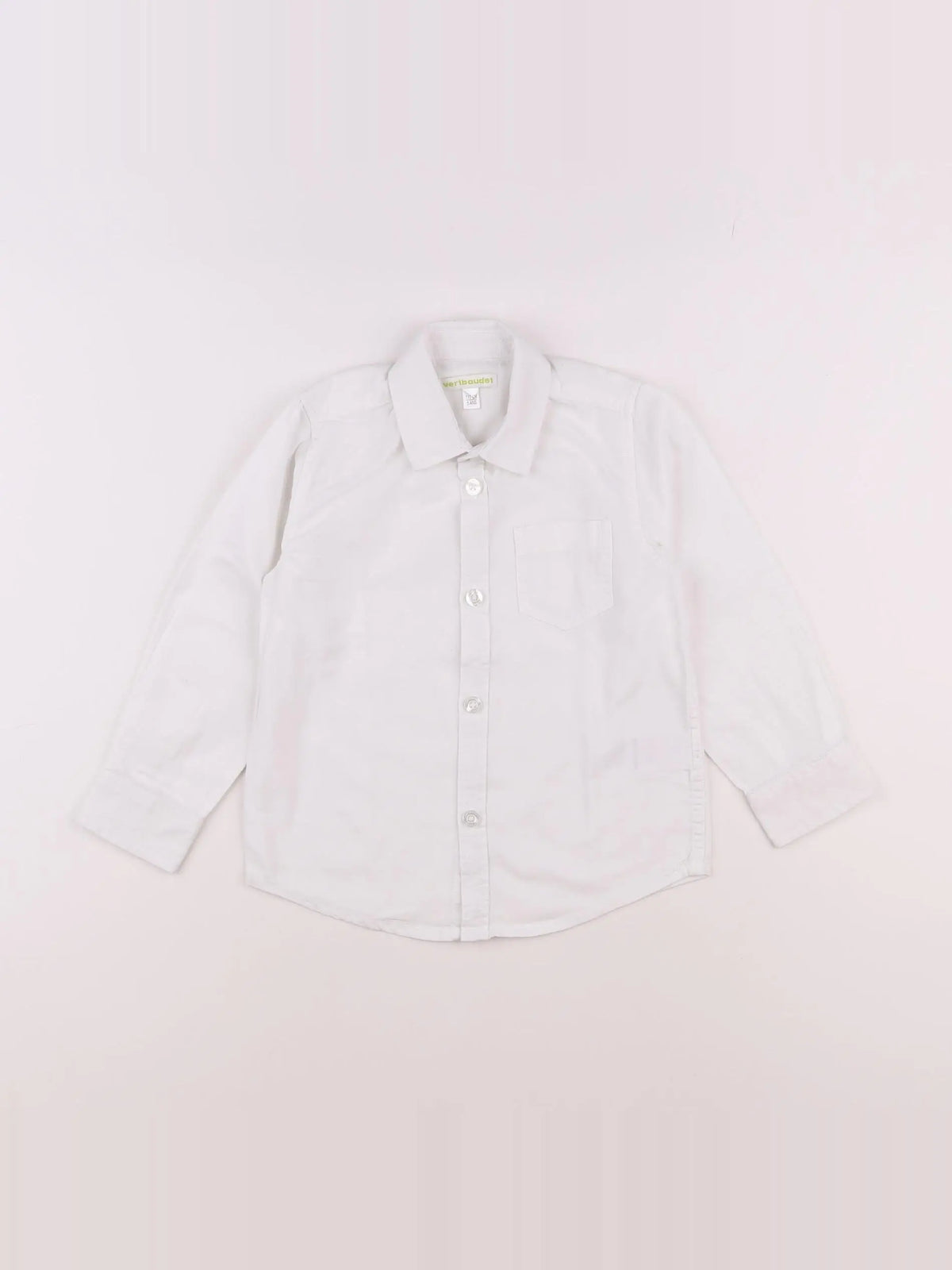 Vertbaudet - chemise blanc - 5 ans