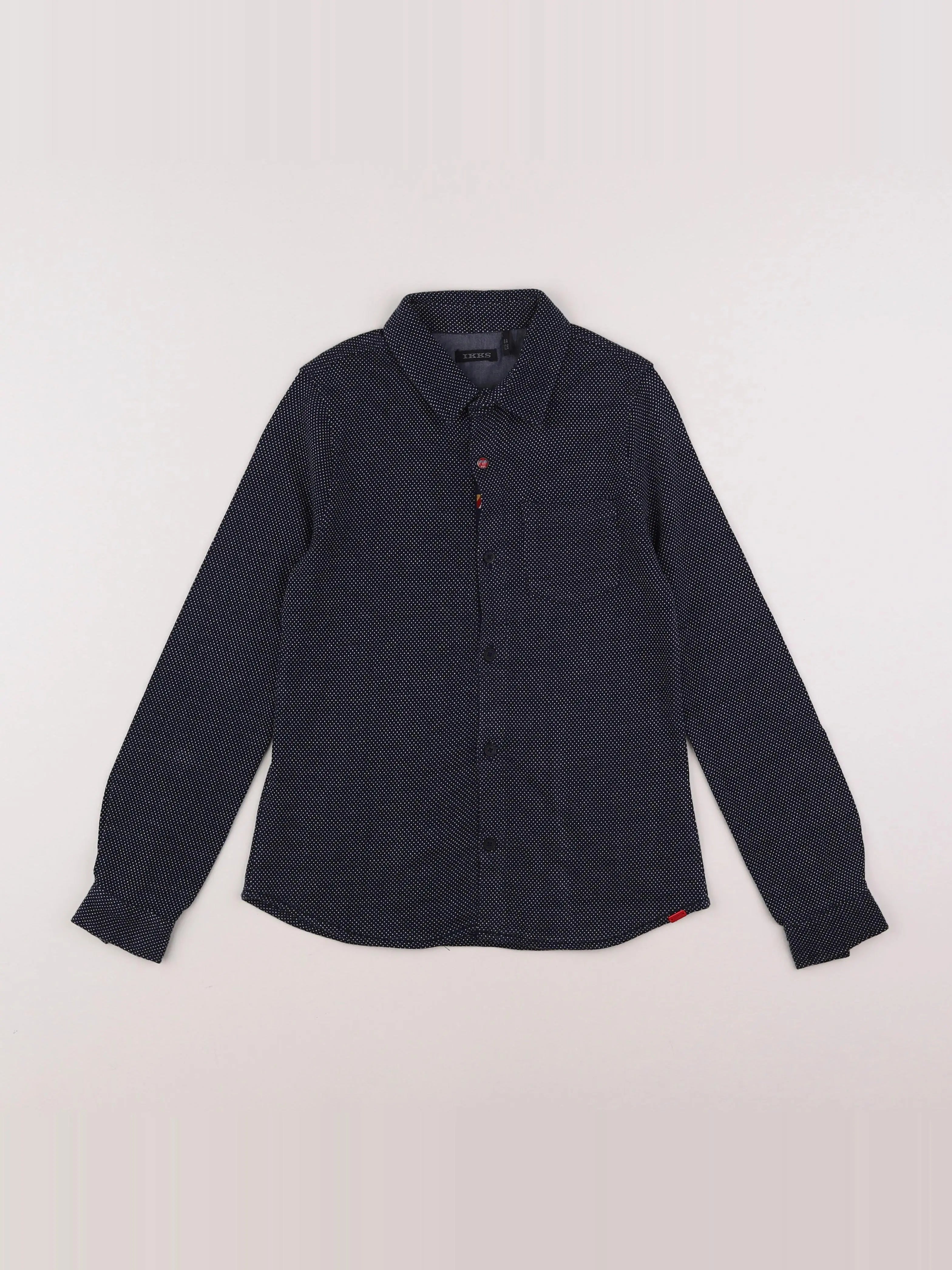 IKKS - chemise bleu - 8 ans