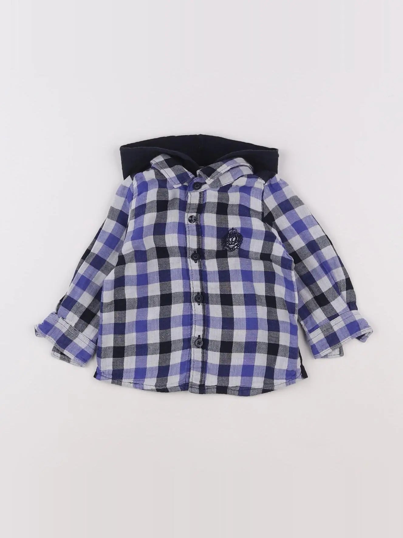 IKKS - chemise bleu - 6 mois