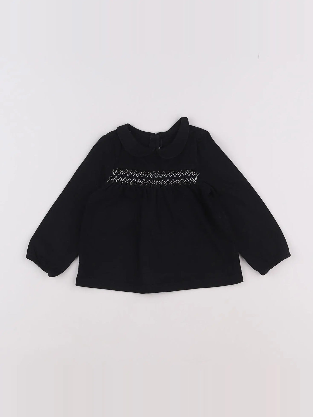 Natalys - tee-shirt bleu - 12 mois