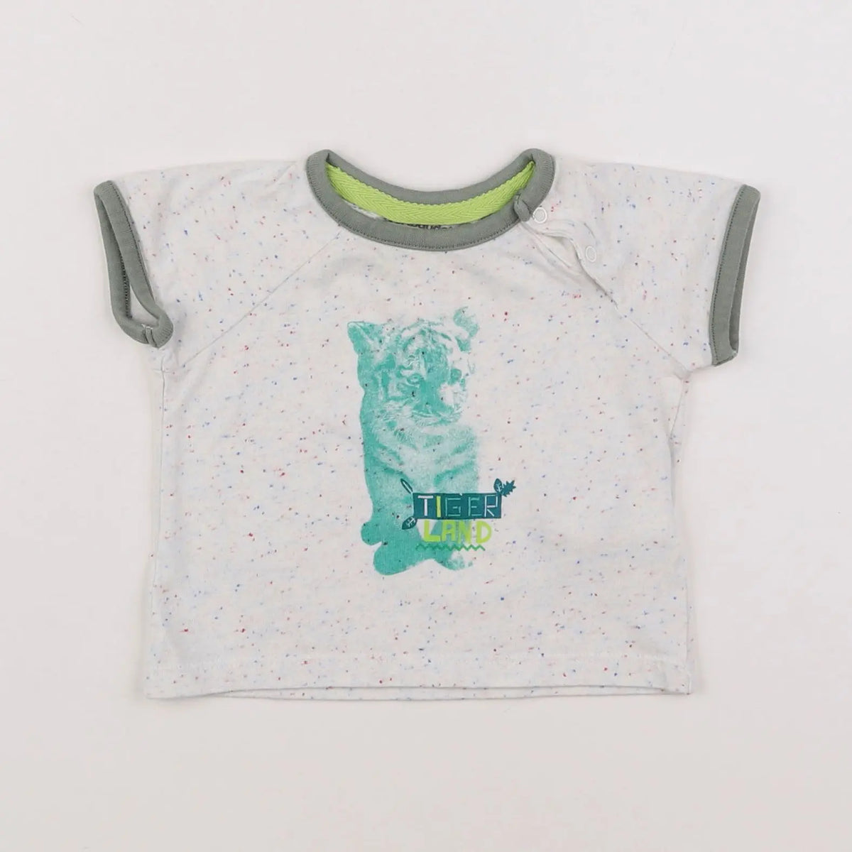 Vertbaudet - tee-shirt vert - 3 mois