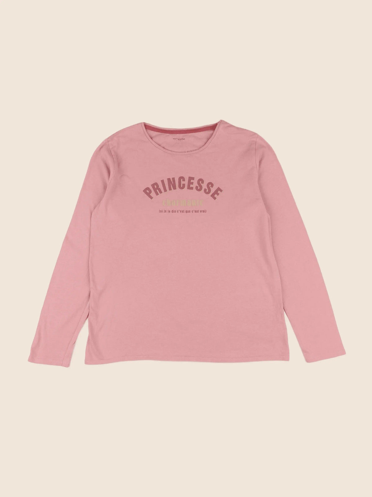 Vertbaudet - tee-shirt rose - 12 ans