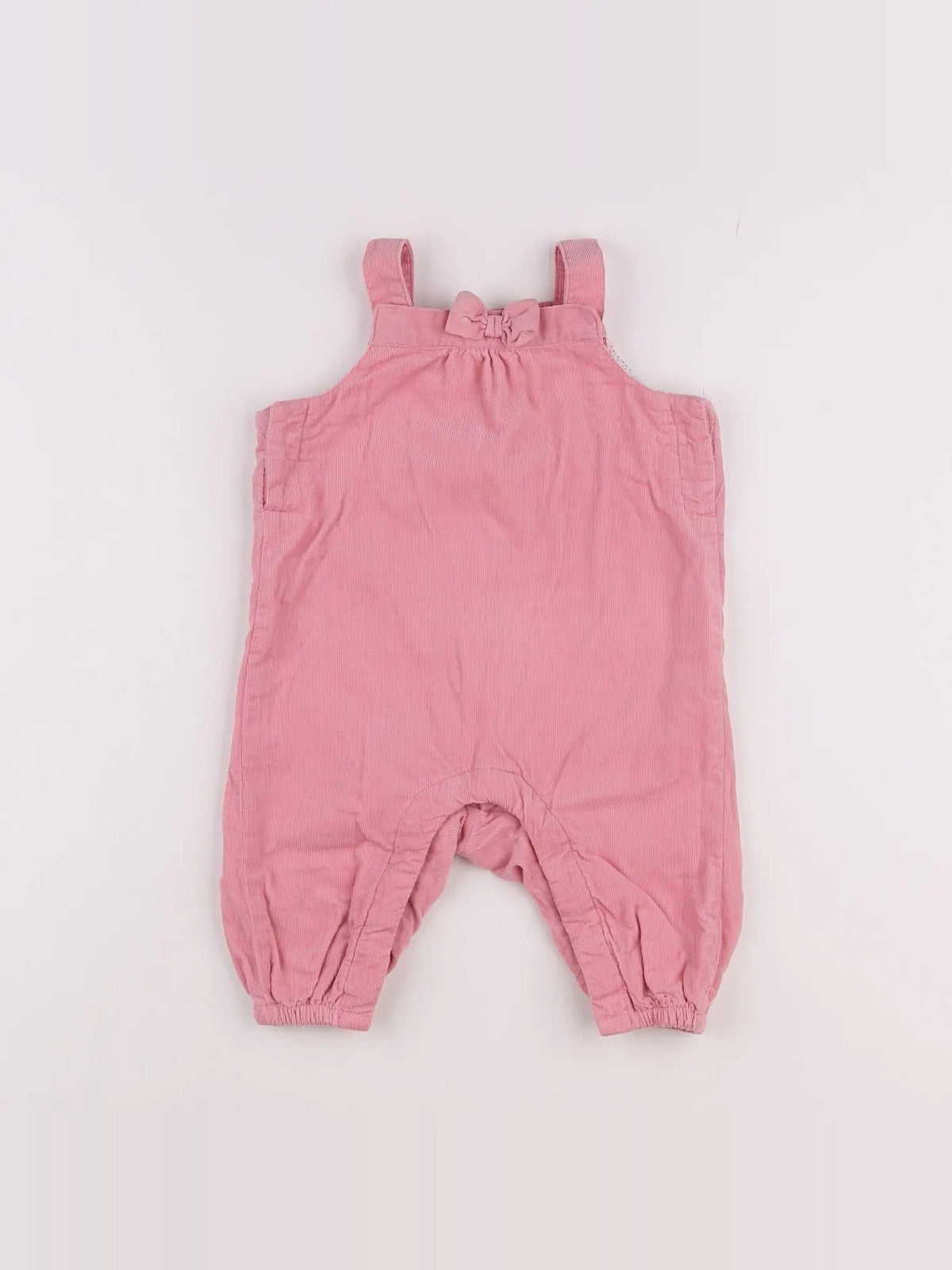 H&M - salopette doublé rose - 3/6 mois