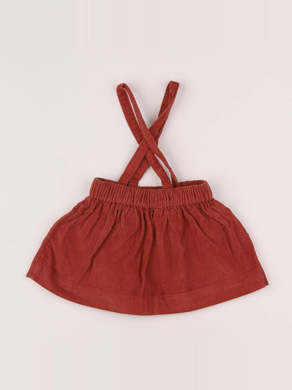 Vertbaudet - jupe marron - 6 mois